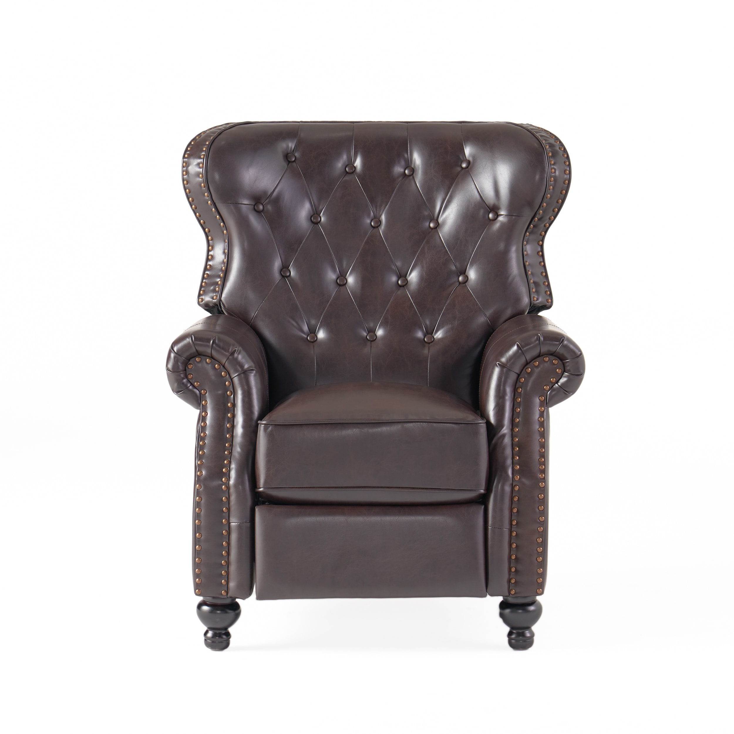 Christopher Knight Home 296610 Walder Contemporary Tufted Recliner with Nailhead Trim