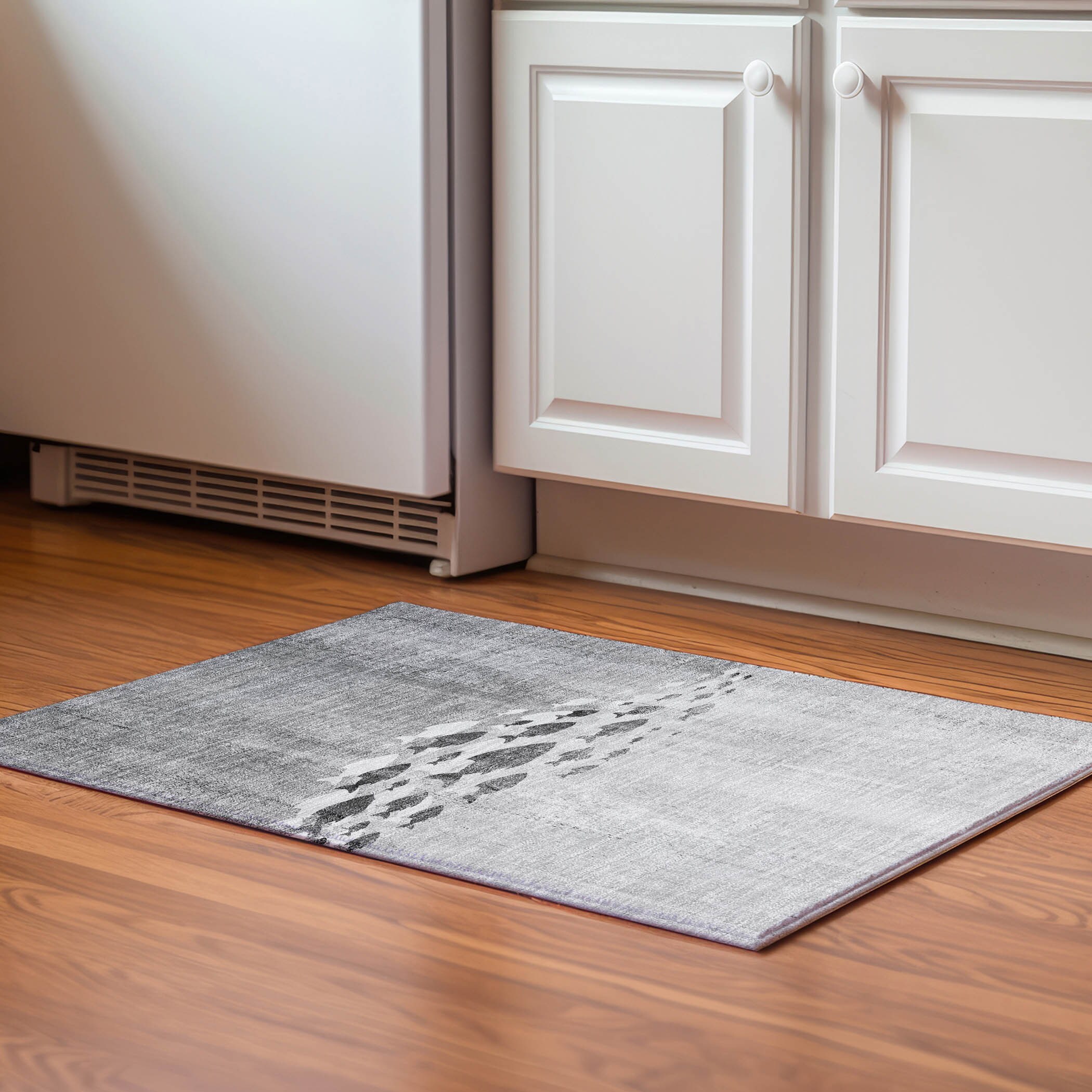 Addison Rugs AMF627GY20X30 Mayfield AMF627GY 2 x 3 (ft) Loomed Polyester Gray Rectangular Indoor Geometric Machine washable Area rug