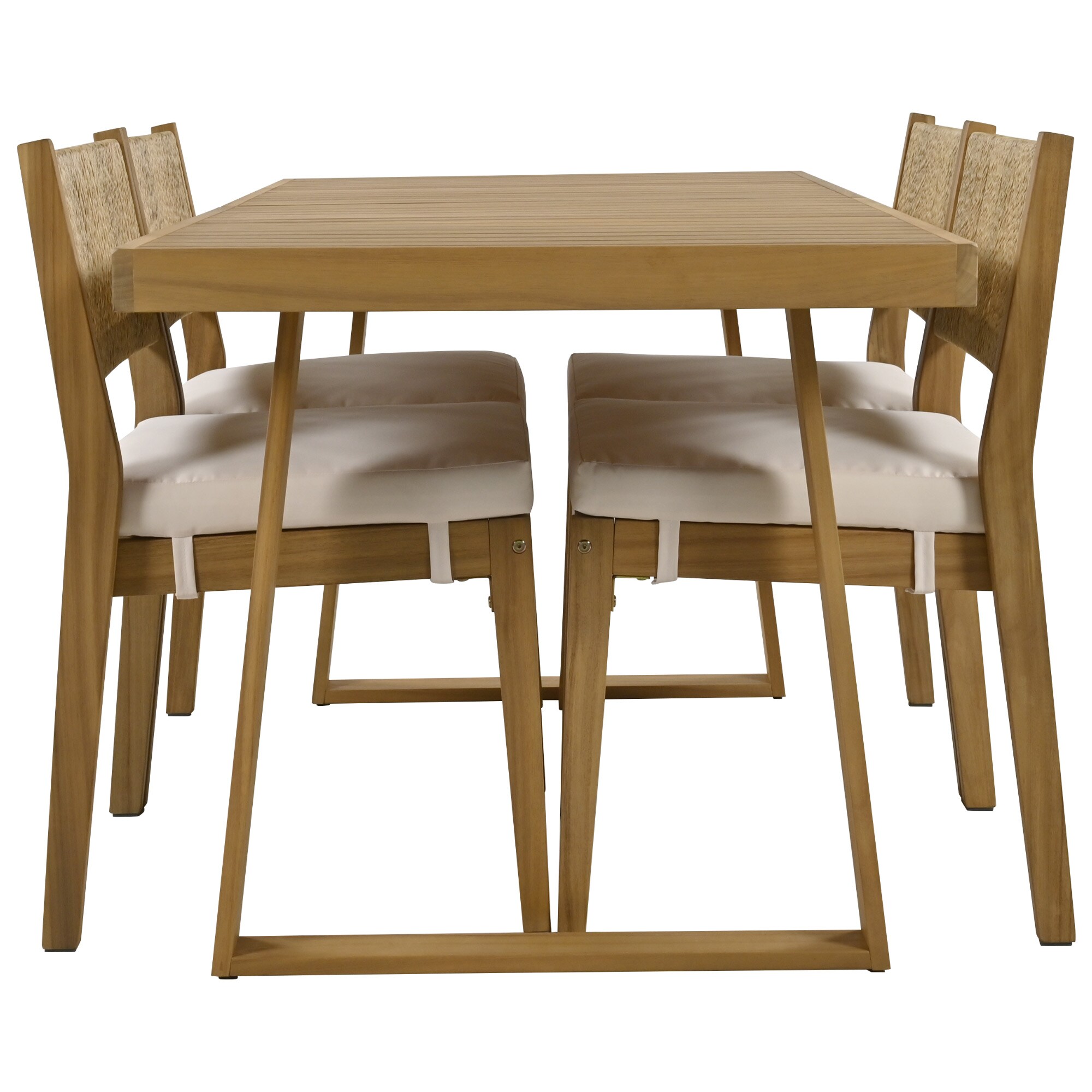 JIMSMAISON BOUSPD05BEG Patio-Dining-Sets - View #3
