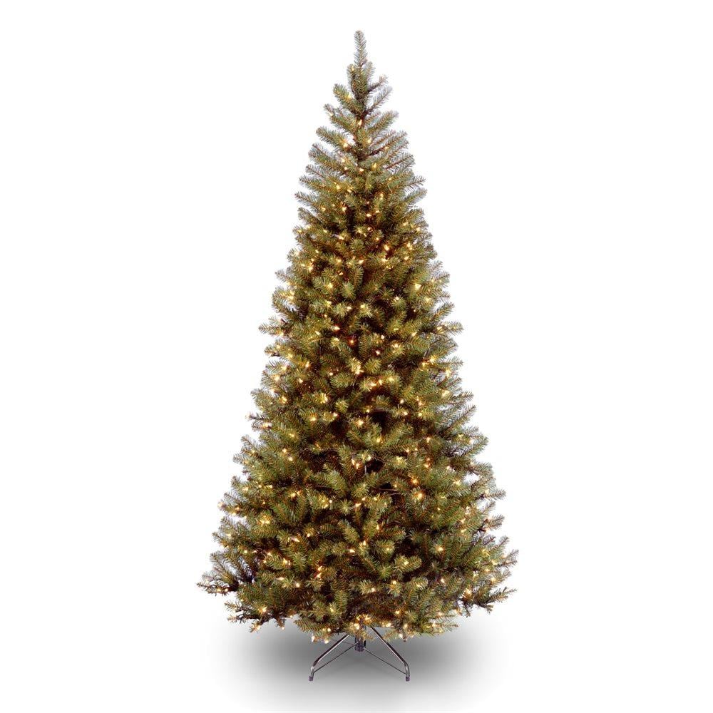 National Tree Company AP7-300-70 7-ft Aspen Spruce Pre-lit Artificial Christmas Tree with Incandescent Lights