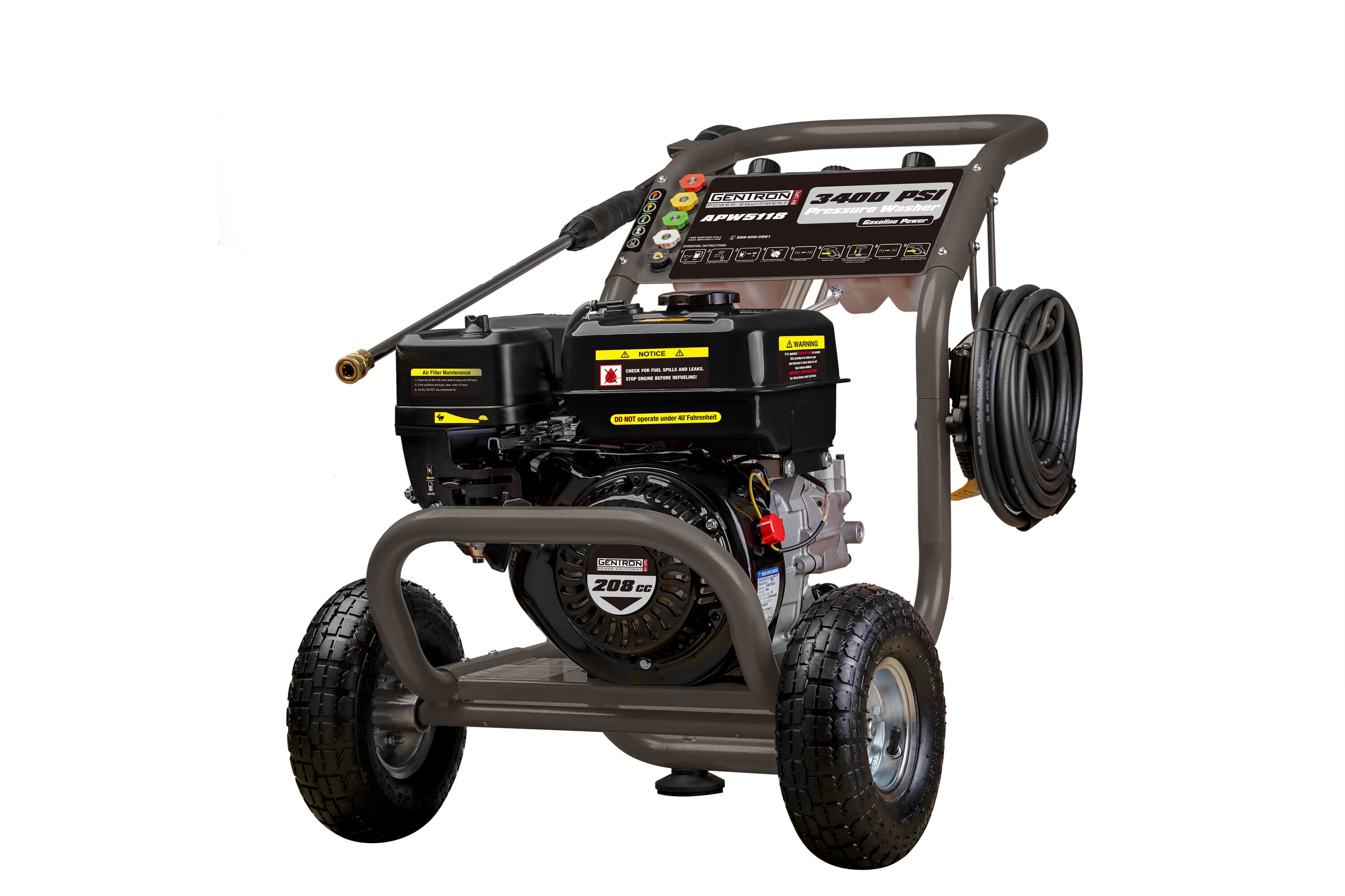 Gentron Power Equipment GPW5128 Gas-Pressurewashers - View #2