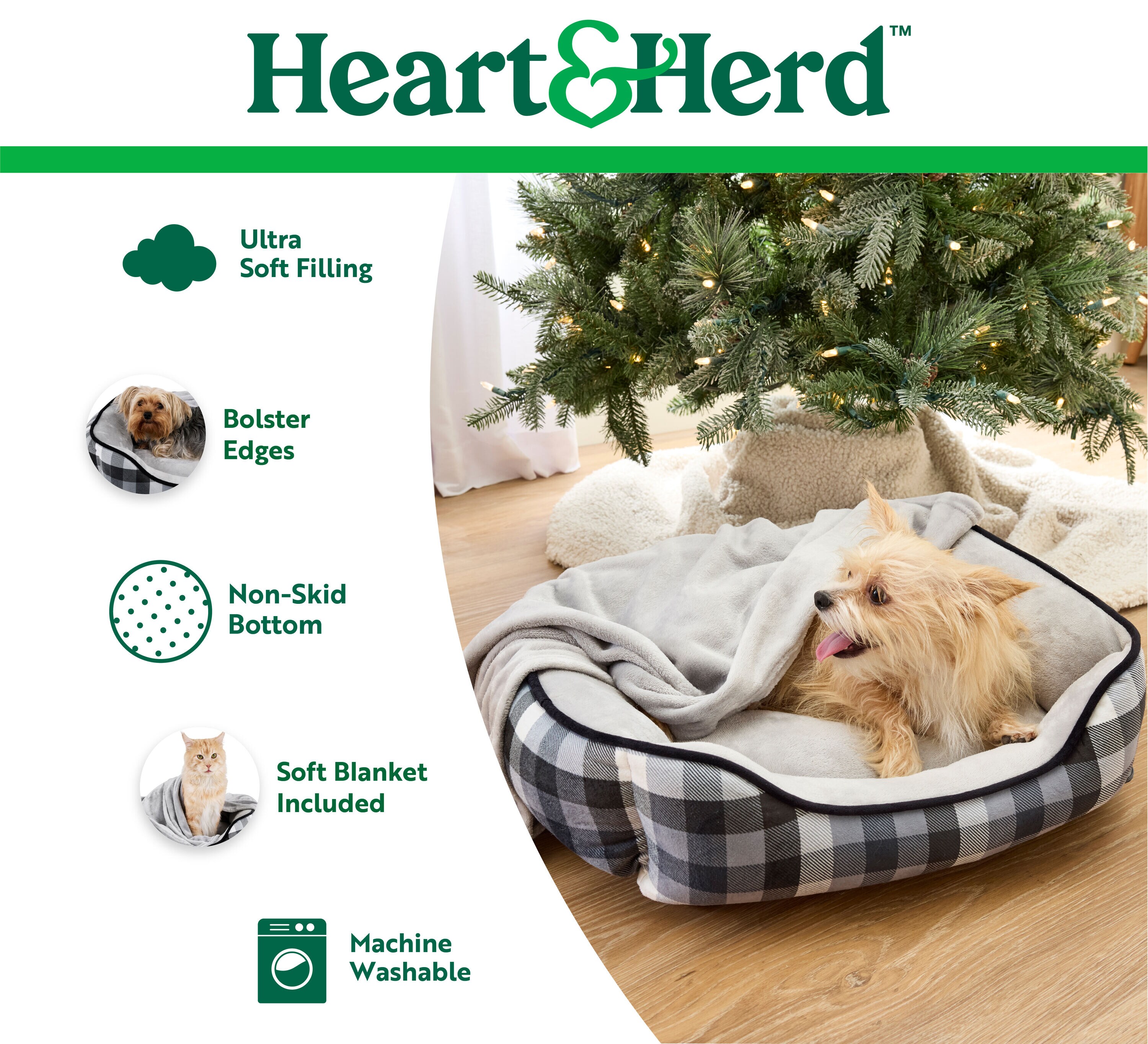 Heart & Herd FCUD311-SMGRY04 Pet-Beds - View #6