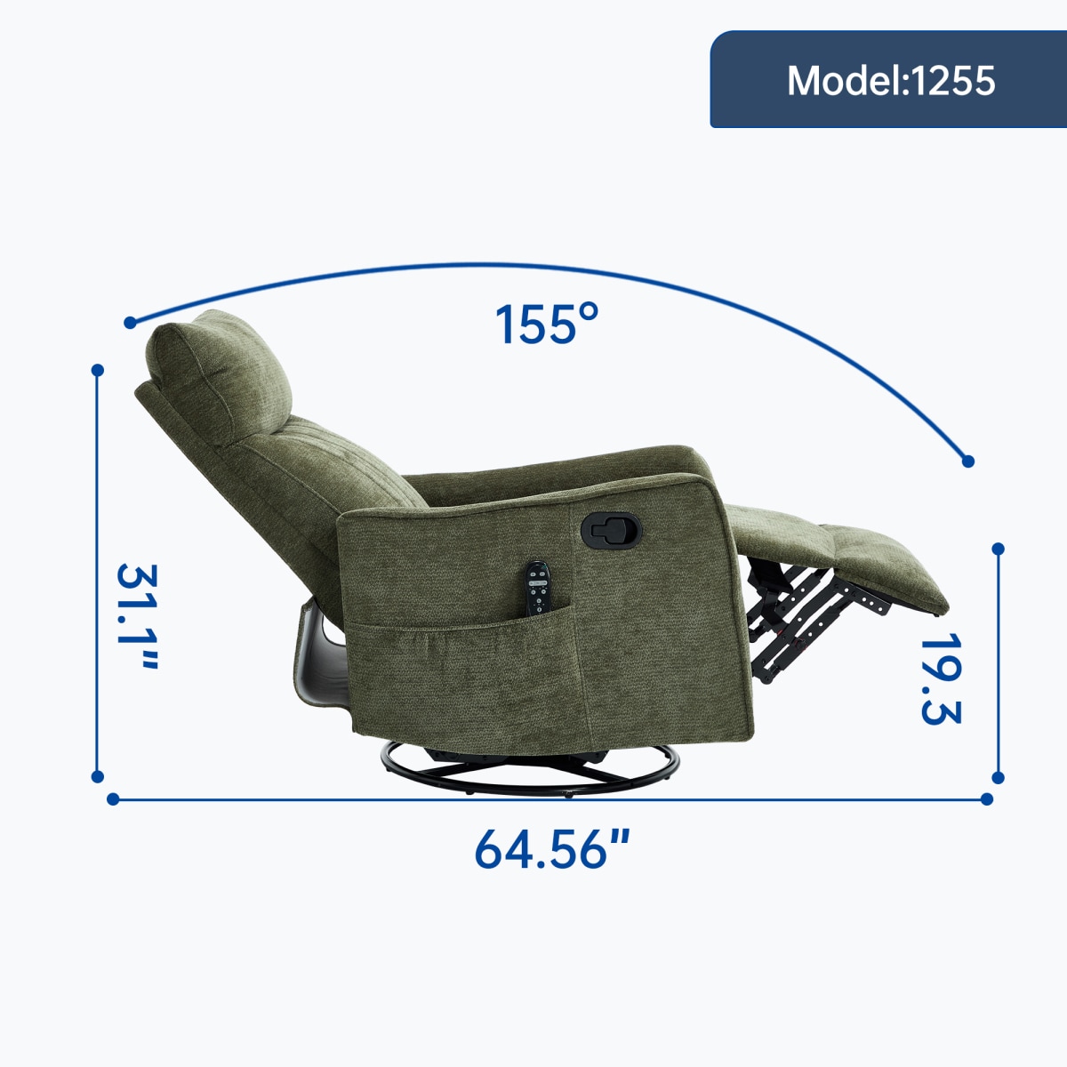Streamdale Furniture W1803P363423 recliners - View #15