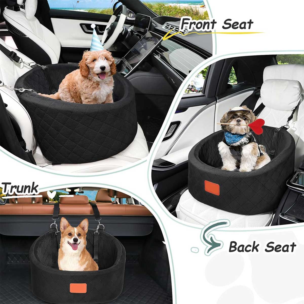 Aoibox LADS0917015 Dog-Car-Seats - View #5