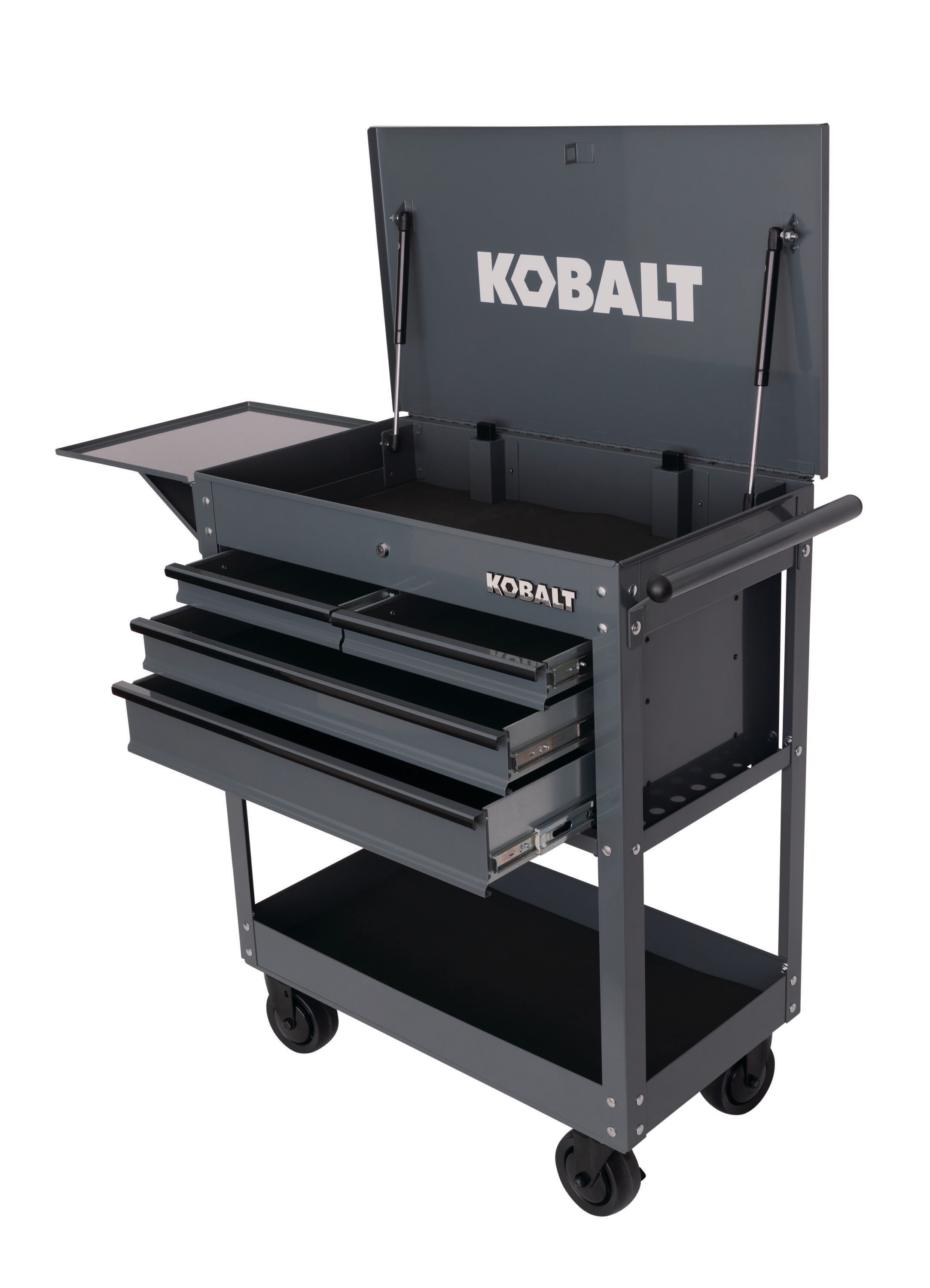 Kobalt 35-in W x 37.5-in H 4-Drawer Steel Rolling Tool Cabinet