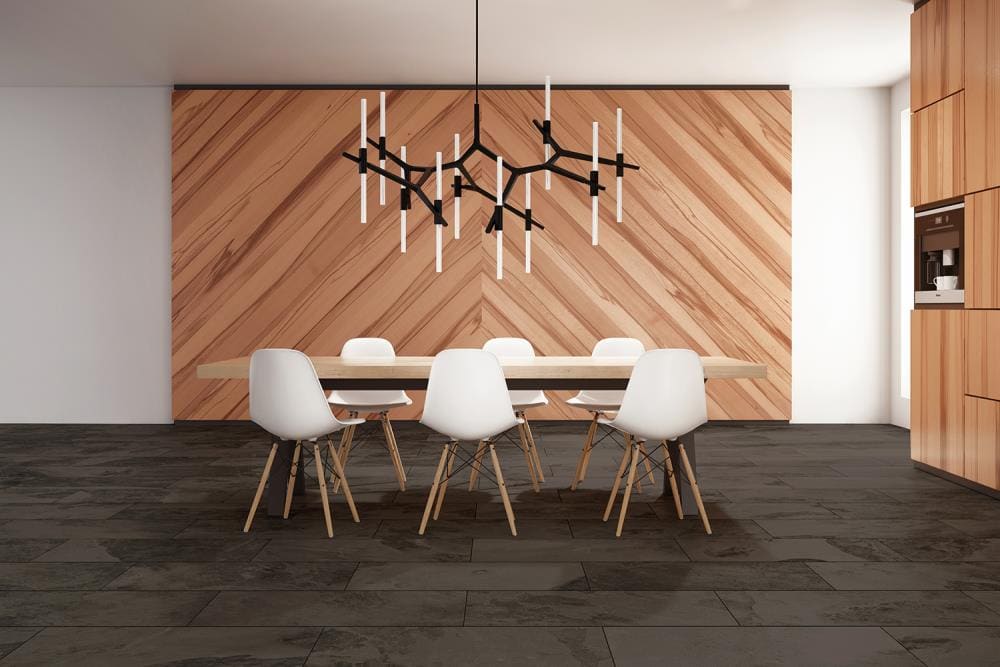 Raskin Industries CRX-515S (Sample) Ceramix Sardinia Stone look 20.0-mil Waterproof Glue down Vinyl Tile