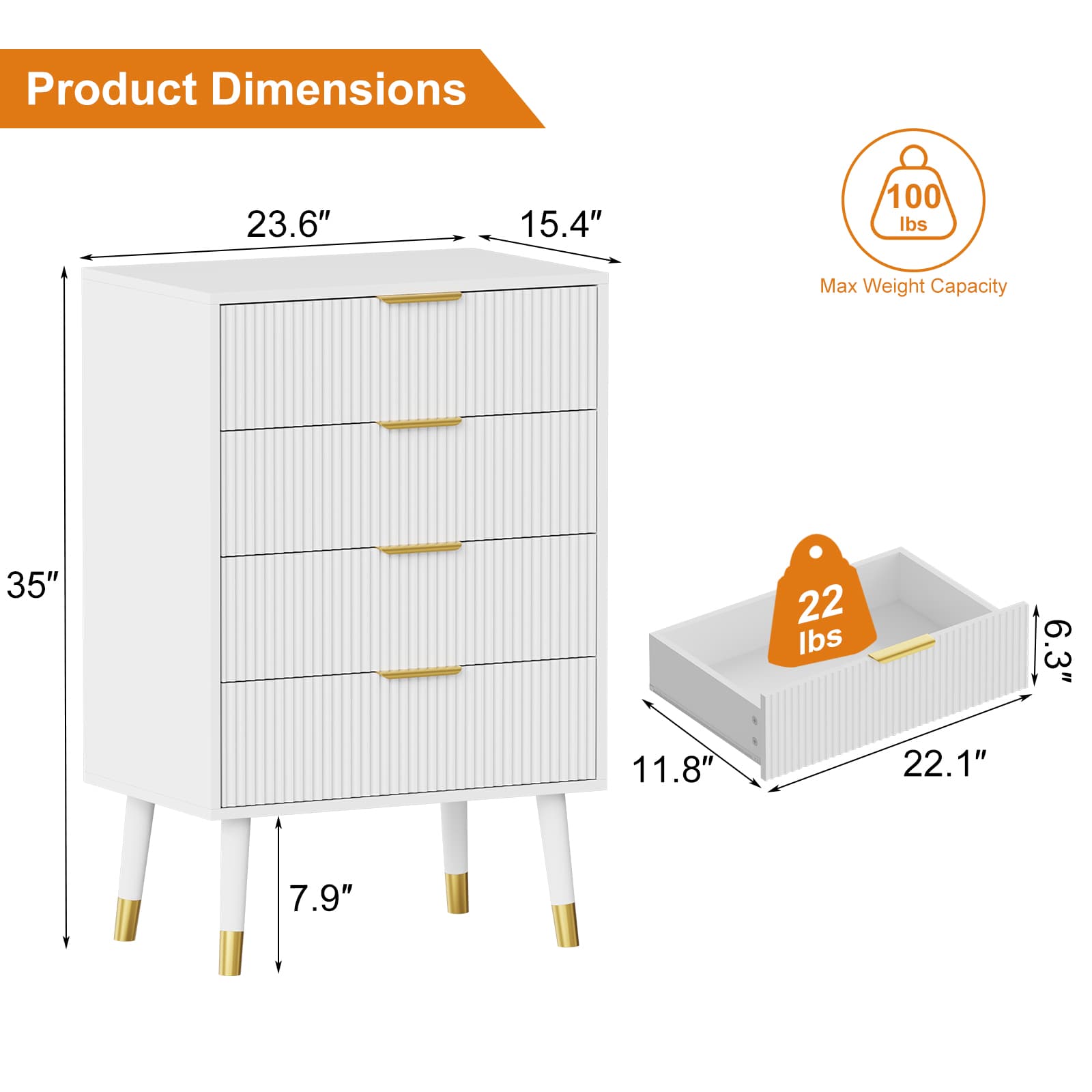 Qeetex SUN-PHO-16NCMT6R dressers - View #6