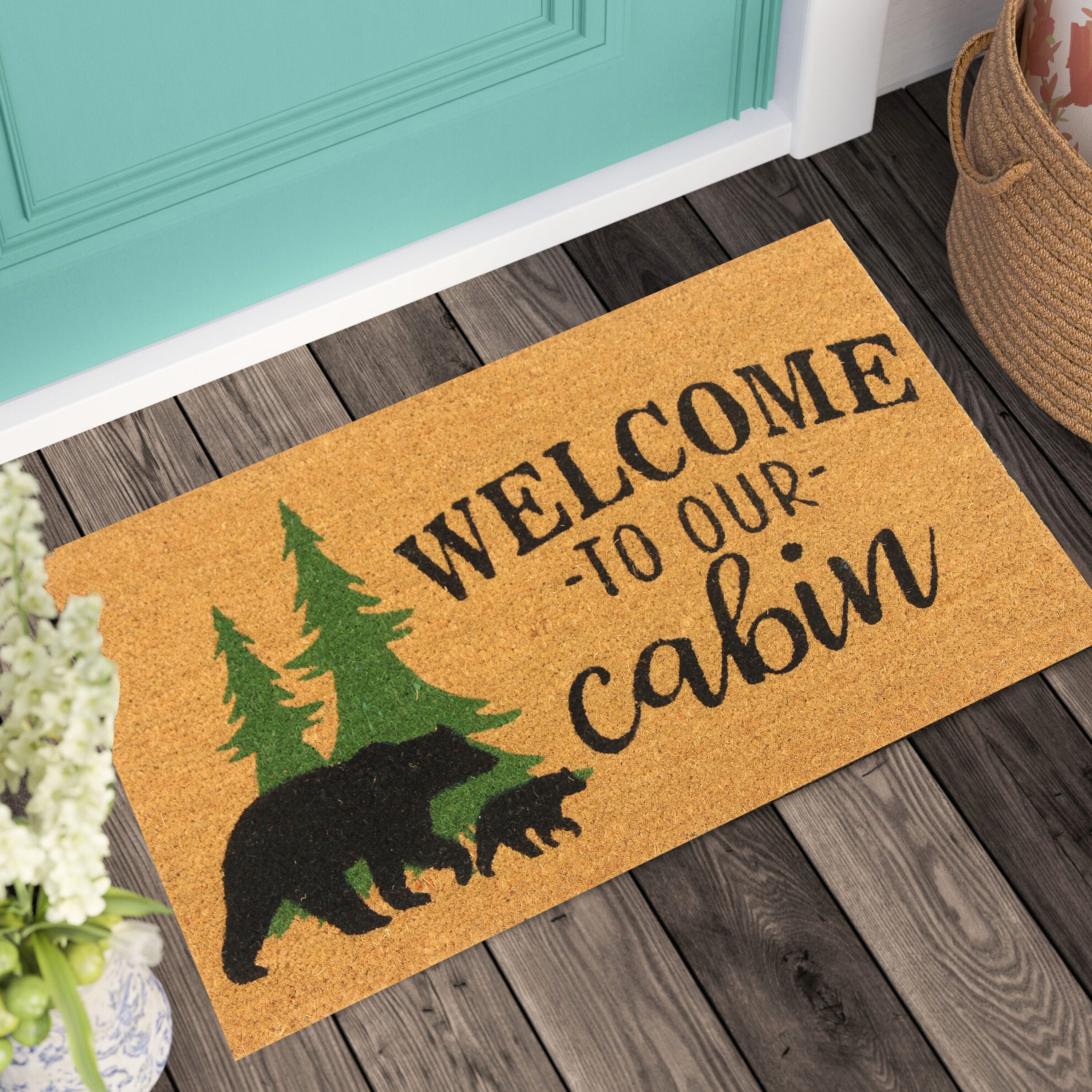 Indoor Doormat Front Door Rug 32 x 48 super Absorbent Durable Non Slip  Floor Doo