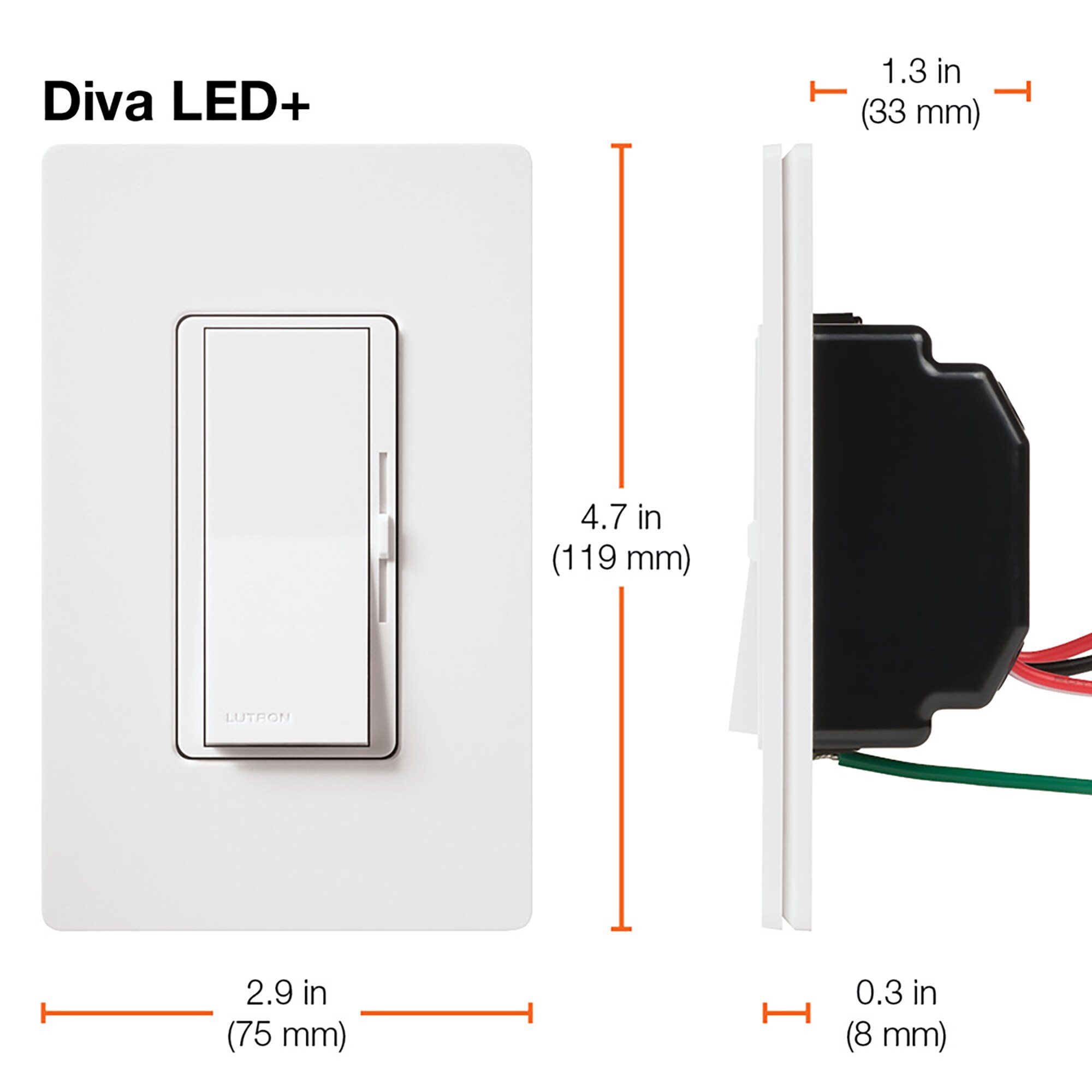 Lutron DVCL-153P-IV Light-Dimmers - View #11