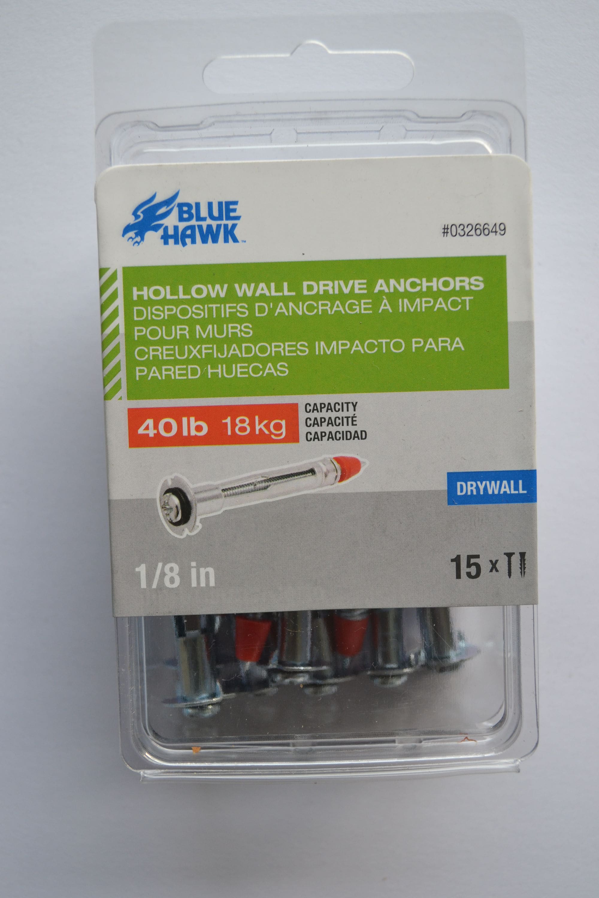 Blue Hawk 7332 Drywall-Anchors - View #2