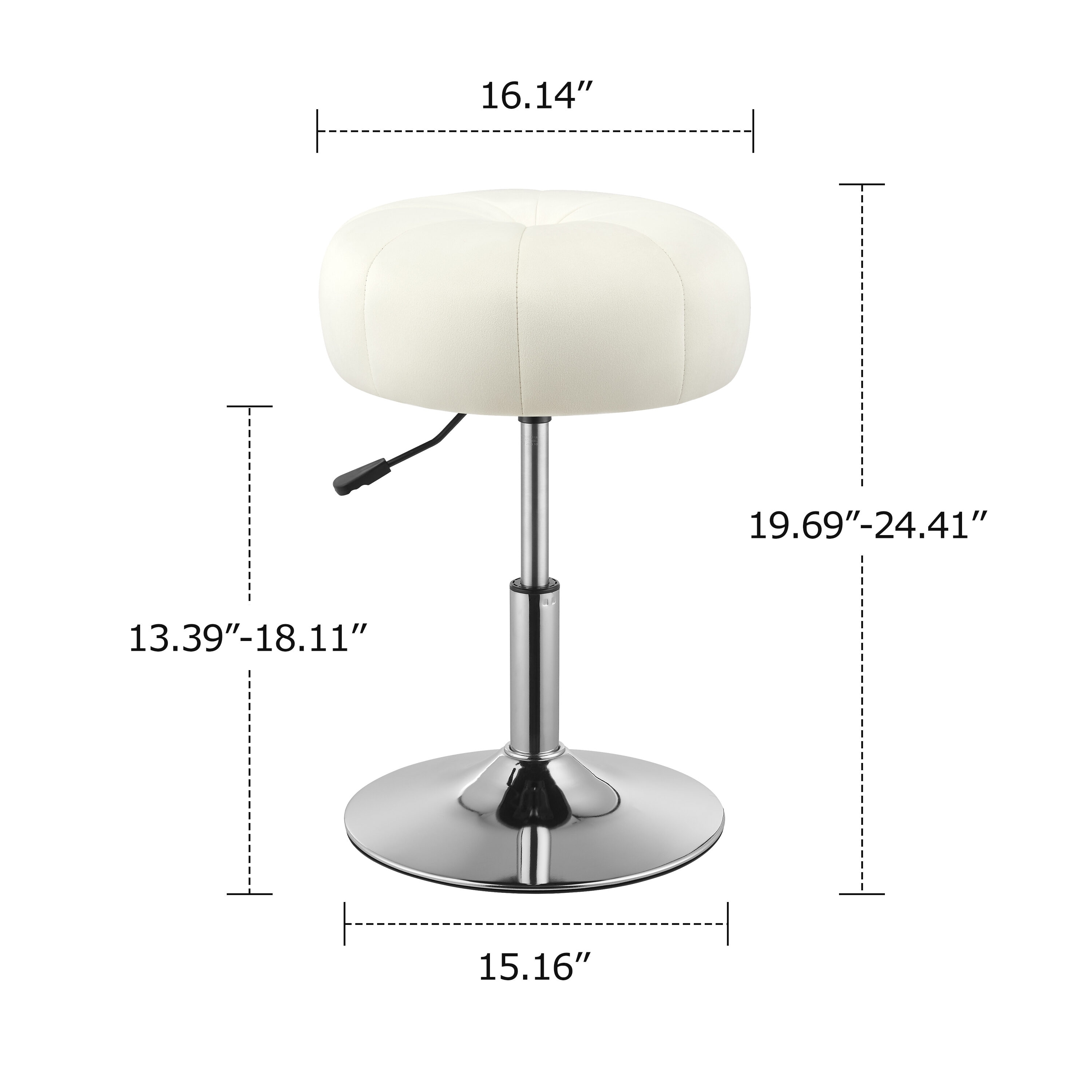 Art Leon OT013-1-OW Vanity-Stools - View #11