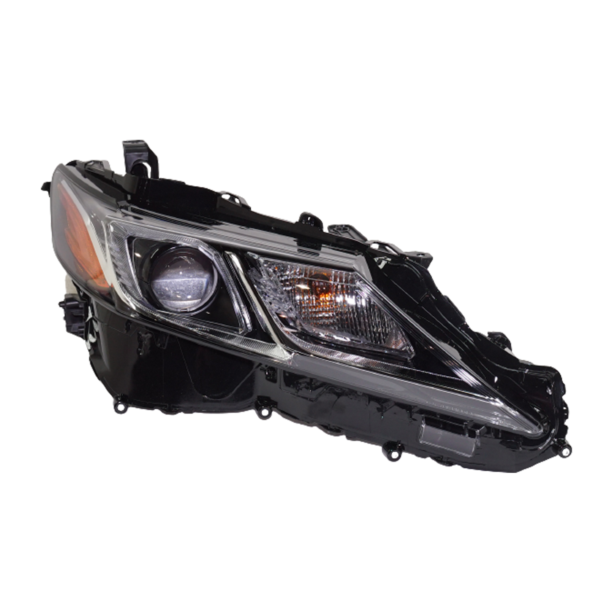 Garage-Pro GPRT10010061 Passenger Side Headlight For Toyota Camry 2019-2022 Halogen with Bulb(s) For Models Without LED Signal Light- North America Built Vehicle Replaces# 8111006c41 8111006g10