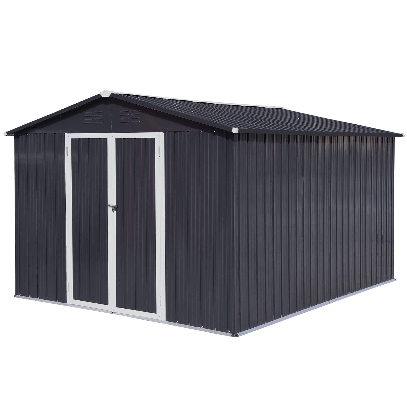 Clihome CL-SS00023 6-Feet x 8-Feet Galvanized steel Storage Shed
