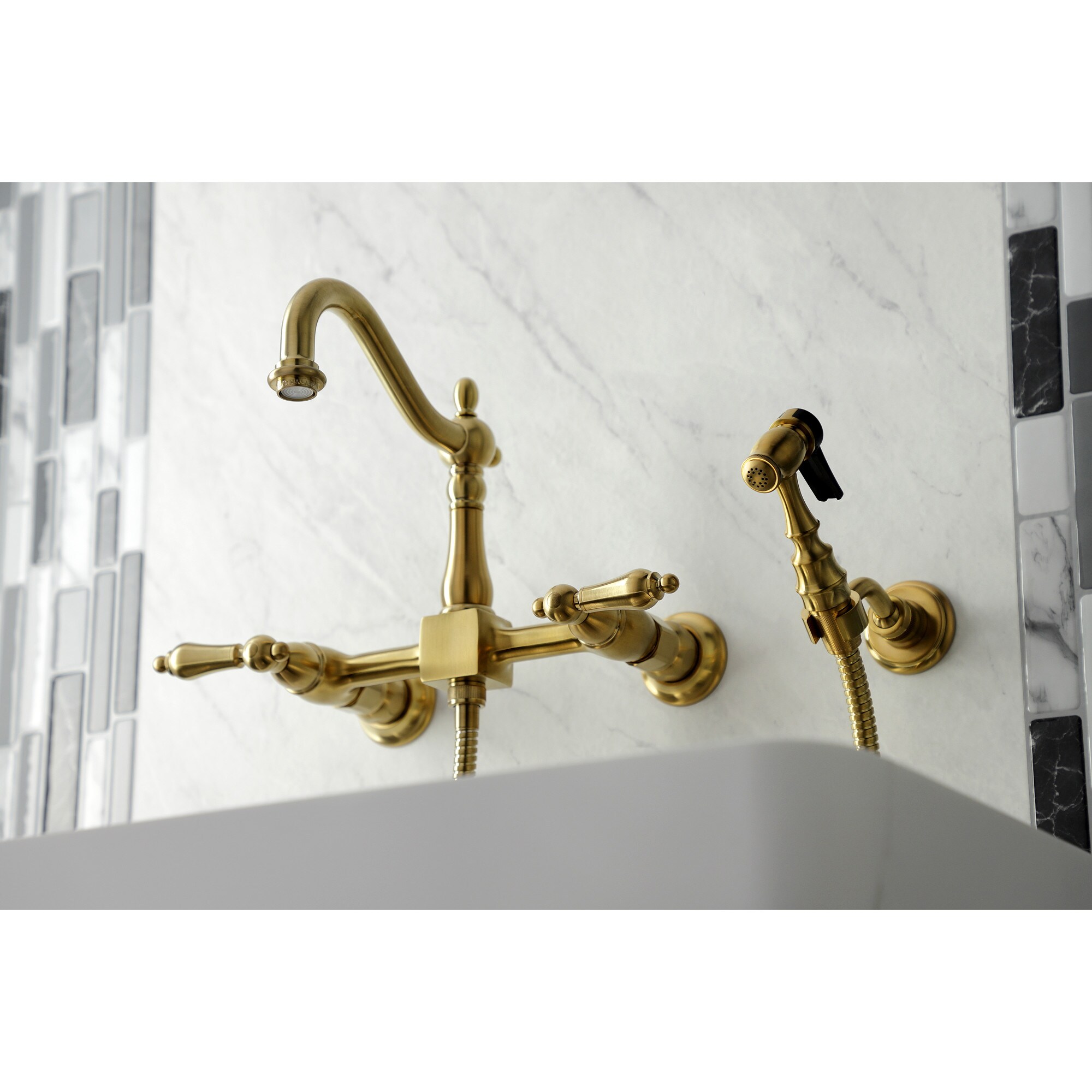 Kingston Brass WLKS1267ALBS Kitchen-Faucets - View #3