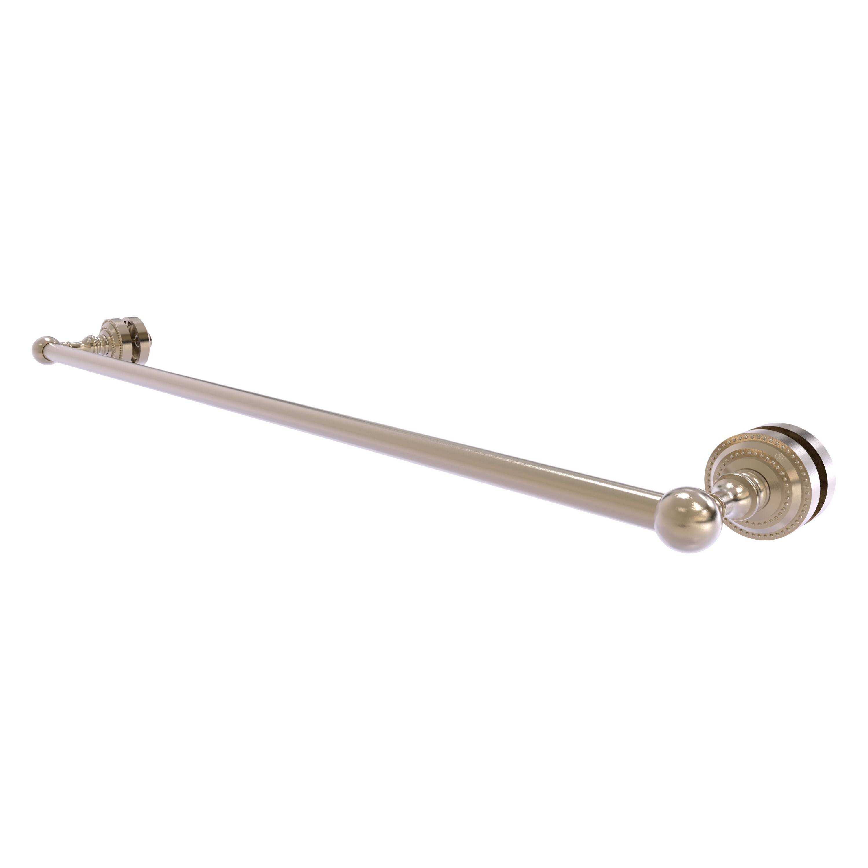 Allied Brass DT-41-SM-30-PEW Dottingham 30-in Antique Pewter Wall mount Single Towel Bar