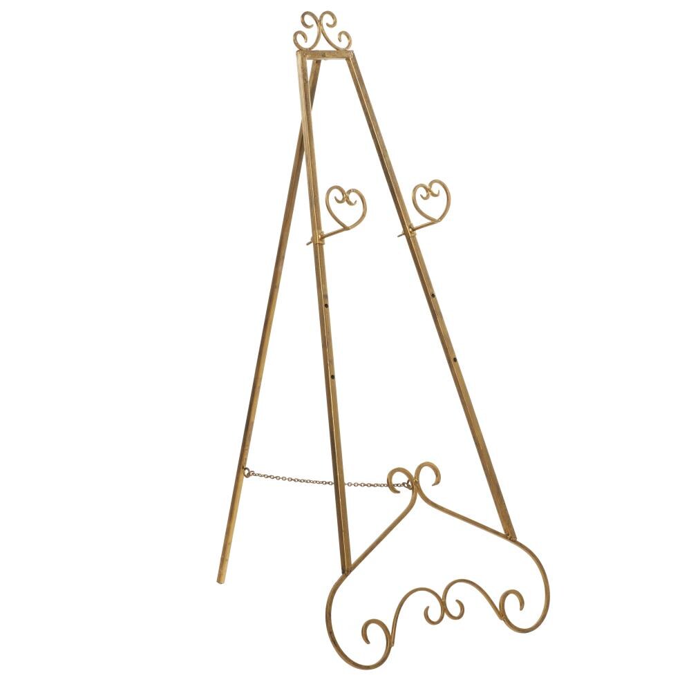 Grayson Lane Gold Iron Country Decorative Easel in the Decorative ...