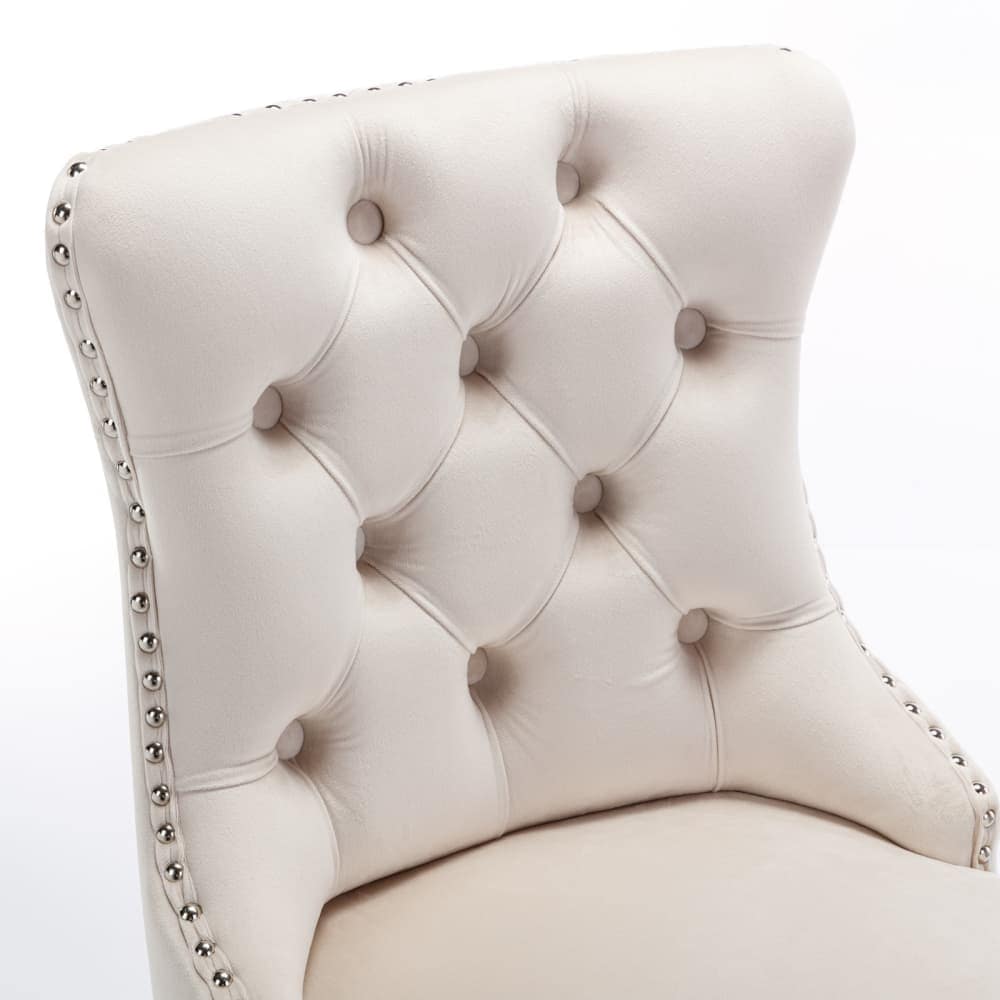 Maison Boucle VAIL-COUNTER-BEIGE stools - View #8