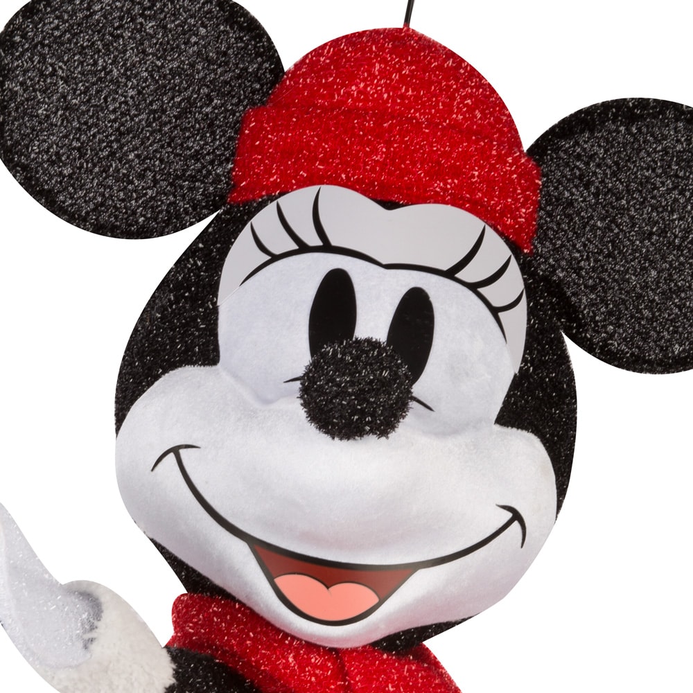 Disney Mickey and Minnie 30.98-in Mouse Yard Decoration with White LED  Lights in the Outdoor Christmas Decorations department at