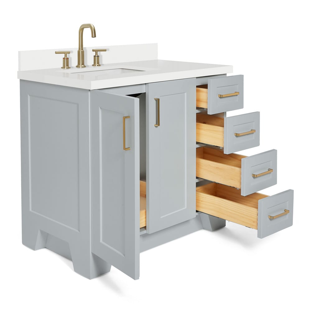 ARIEL Q037SLWQRVOGRY Bath-Vanity-Combo - View #9