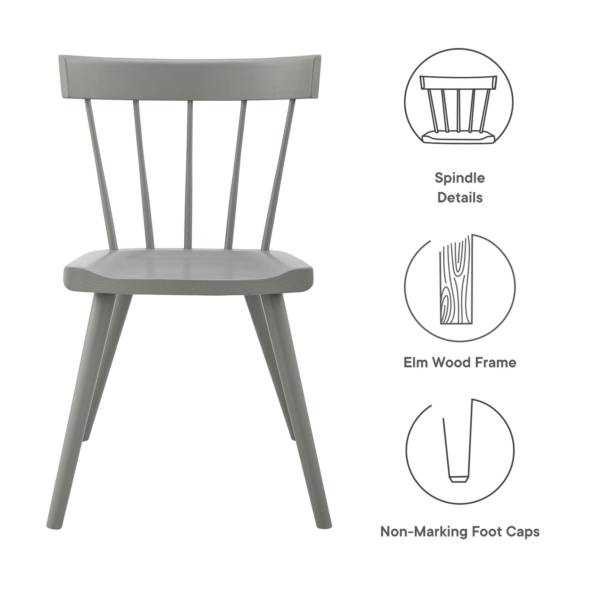 Modway EEI-4650-LGR Dining-Chairs - View #2