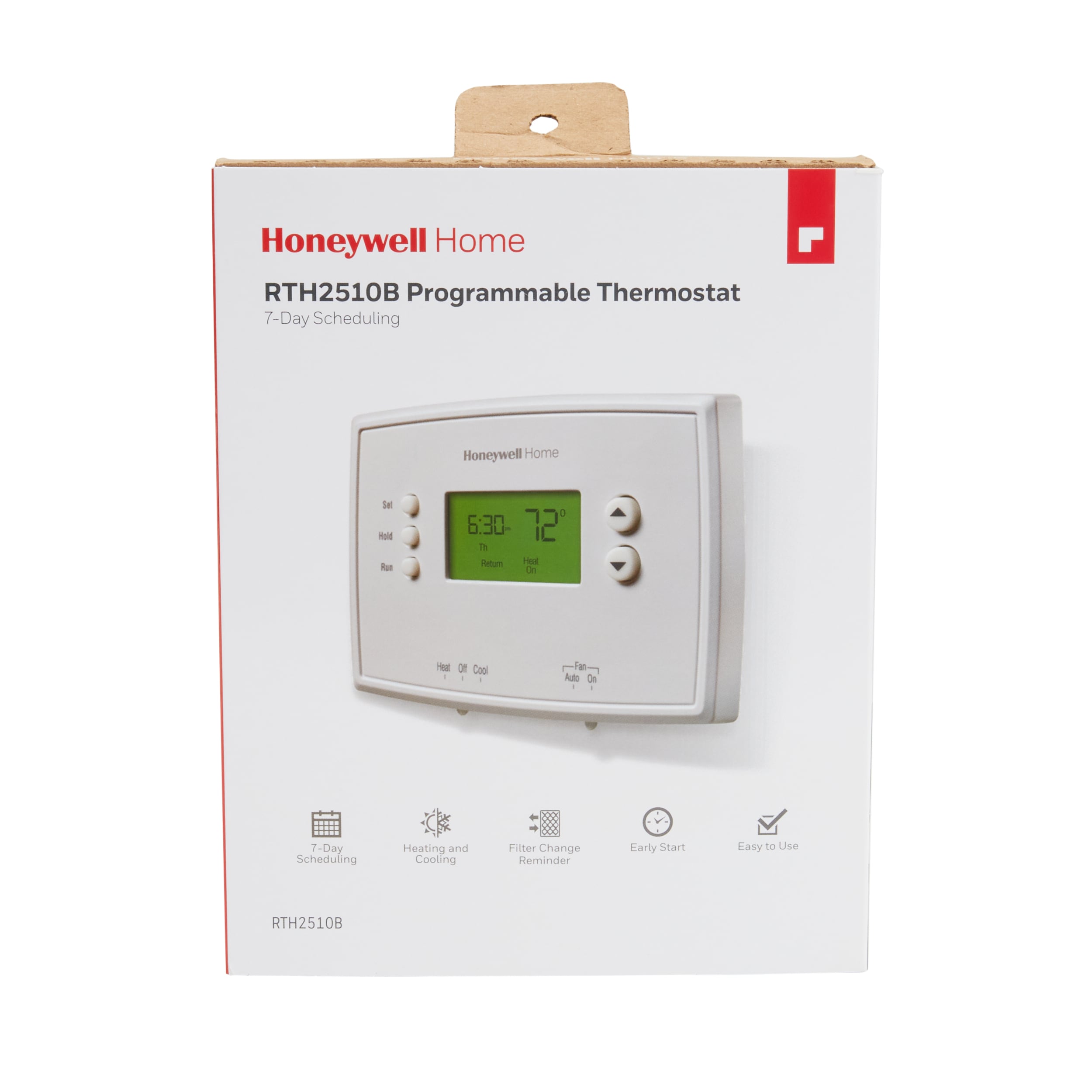 Honeywell Home RTH2510B1018 7 jour Thermostat Programmable Blanc Open Box 