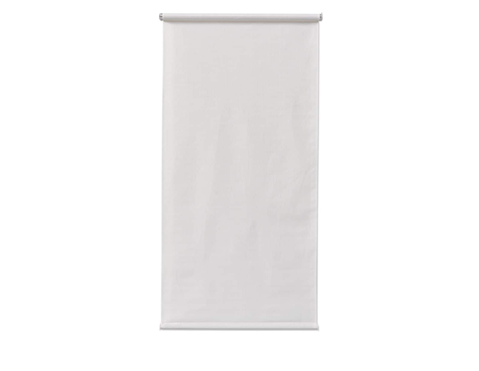 Coolaroo 457204 48-in x 72-in White Light Filtering Cordless Indoor or outdoor Roller shade Shade