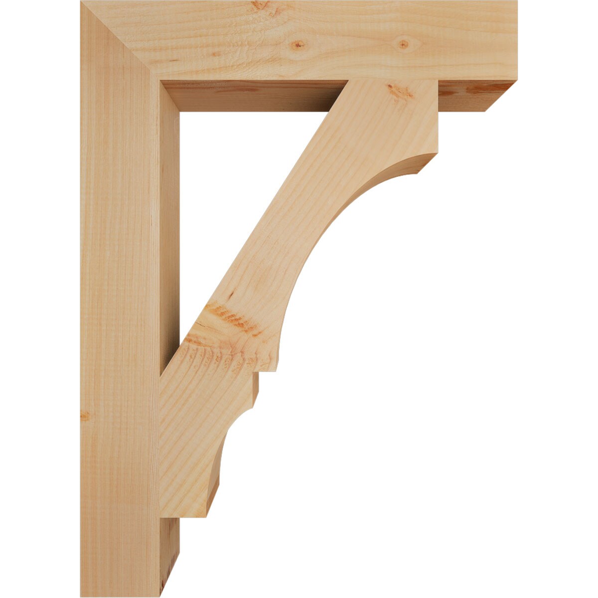 Ekena Millwork BKT04X22X30BOA05SDF Exterior-Brackets-Braces - View #3