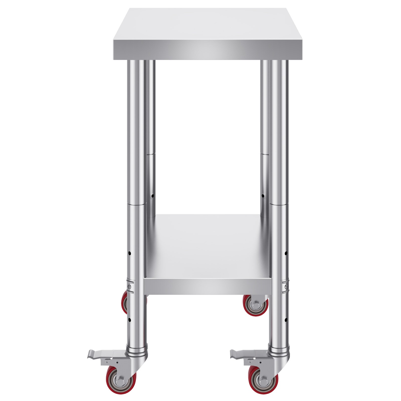 GIVIMO Stainless Steel Work Table 24-in x 18-in x 34-in 700-lb Capacity ...