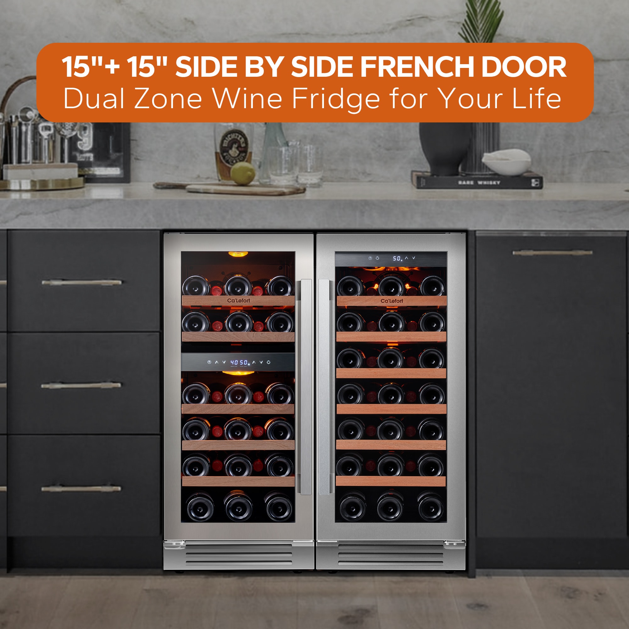 Ca'Lefort CLF-WS15WD15-LS Wine-Chillers - View #2