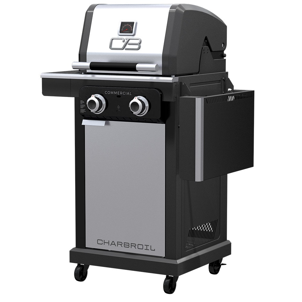 Char Broil Commercial Series Grill and Griddle Combo Stainless