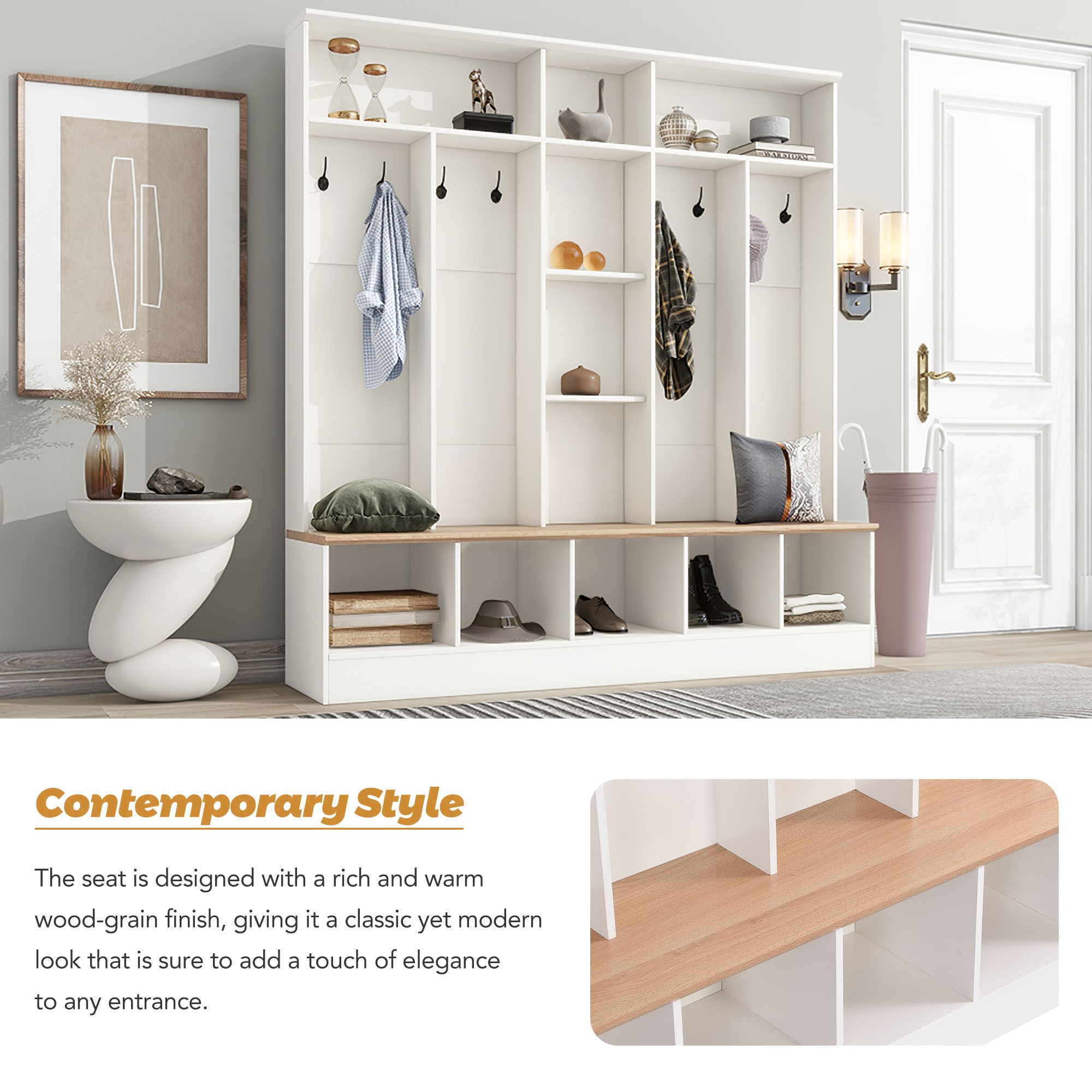 ModernLuxe SD000021AAK Coatrack-Stands-Pedestals - View #2