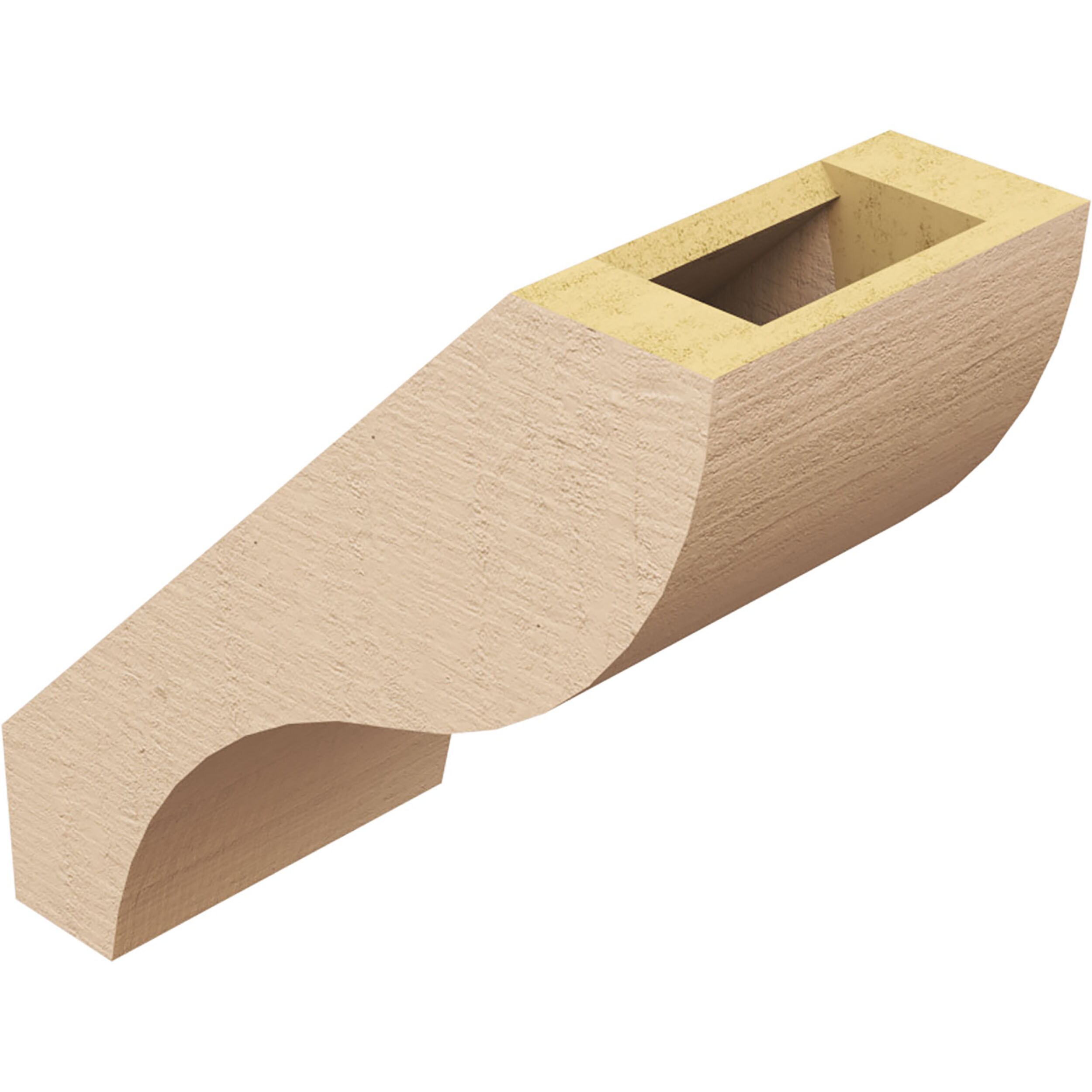 Ekena Millwork BRCUR05X10X10GNVRCPR braces - View #12