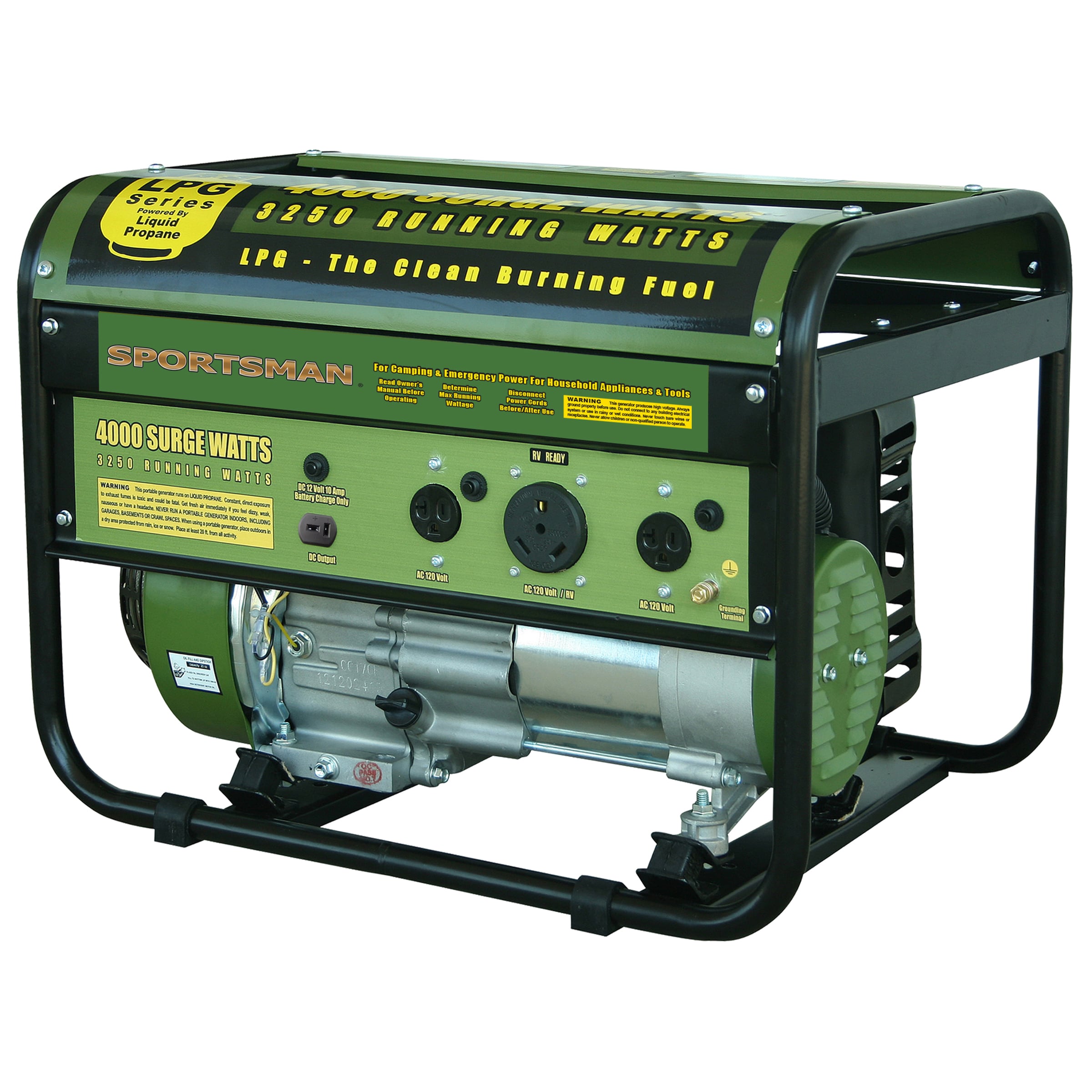 Sportsman 3500-Watt Dual Fuel (Gasoline/Propane) Portable Generator GEN4LPWKT Sansujyuku sansujyuku.com