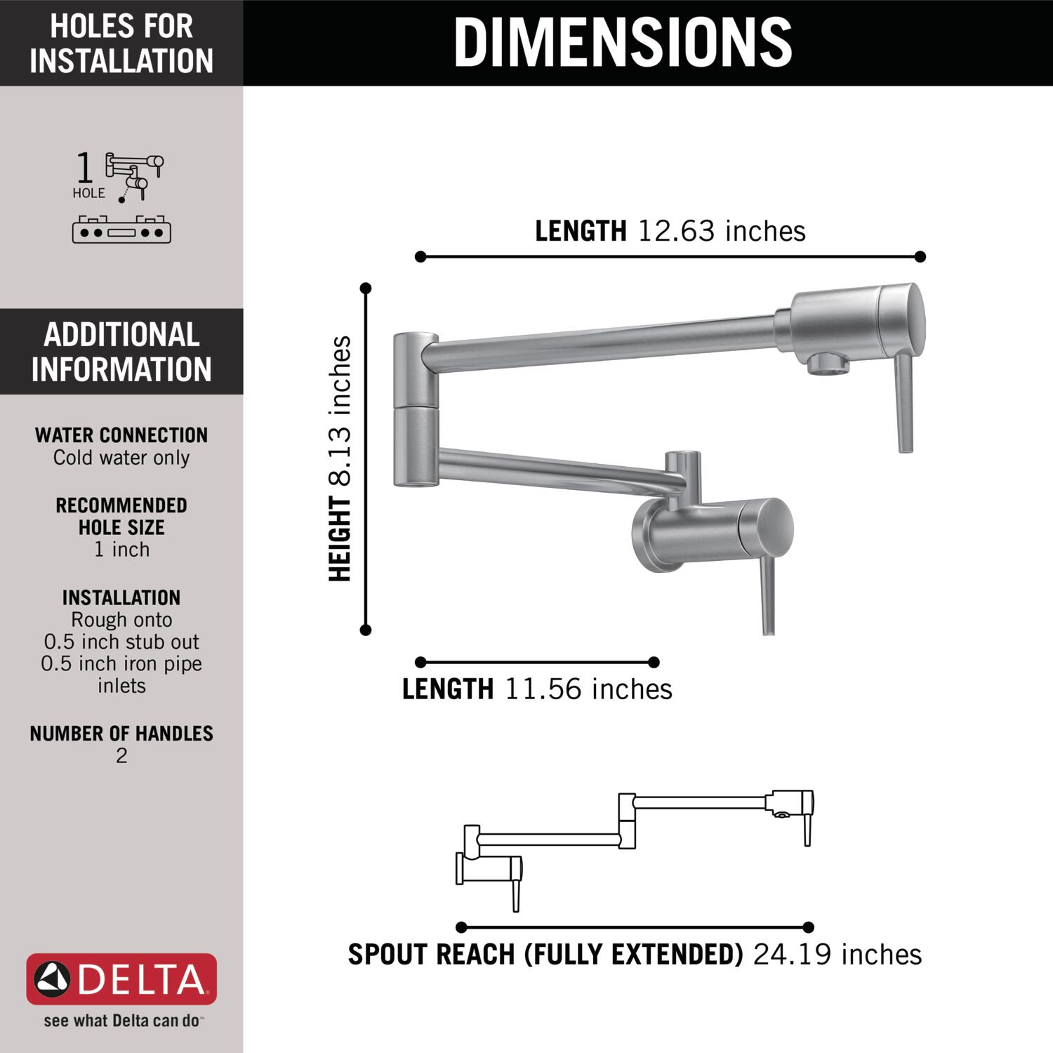 Delta 1165LF-AR Kitchen-Faucets - View #3