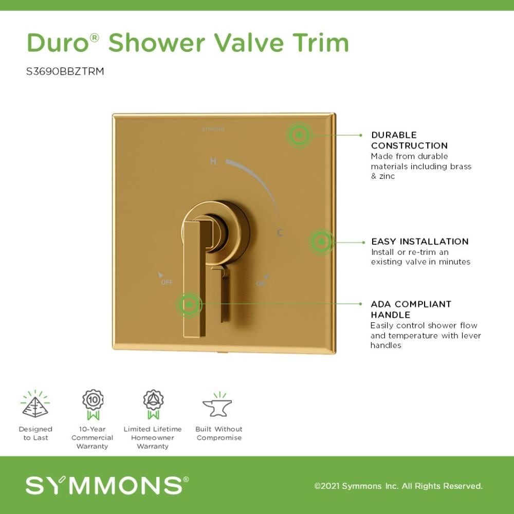 Symmons 3690BBZTRM Shower-Handles - View #3