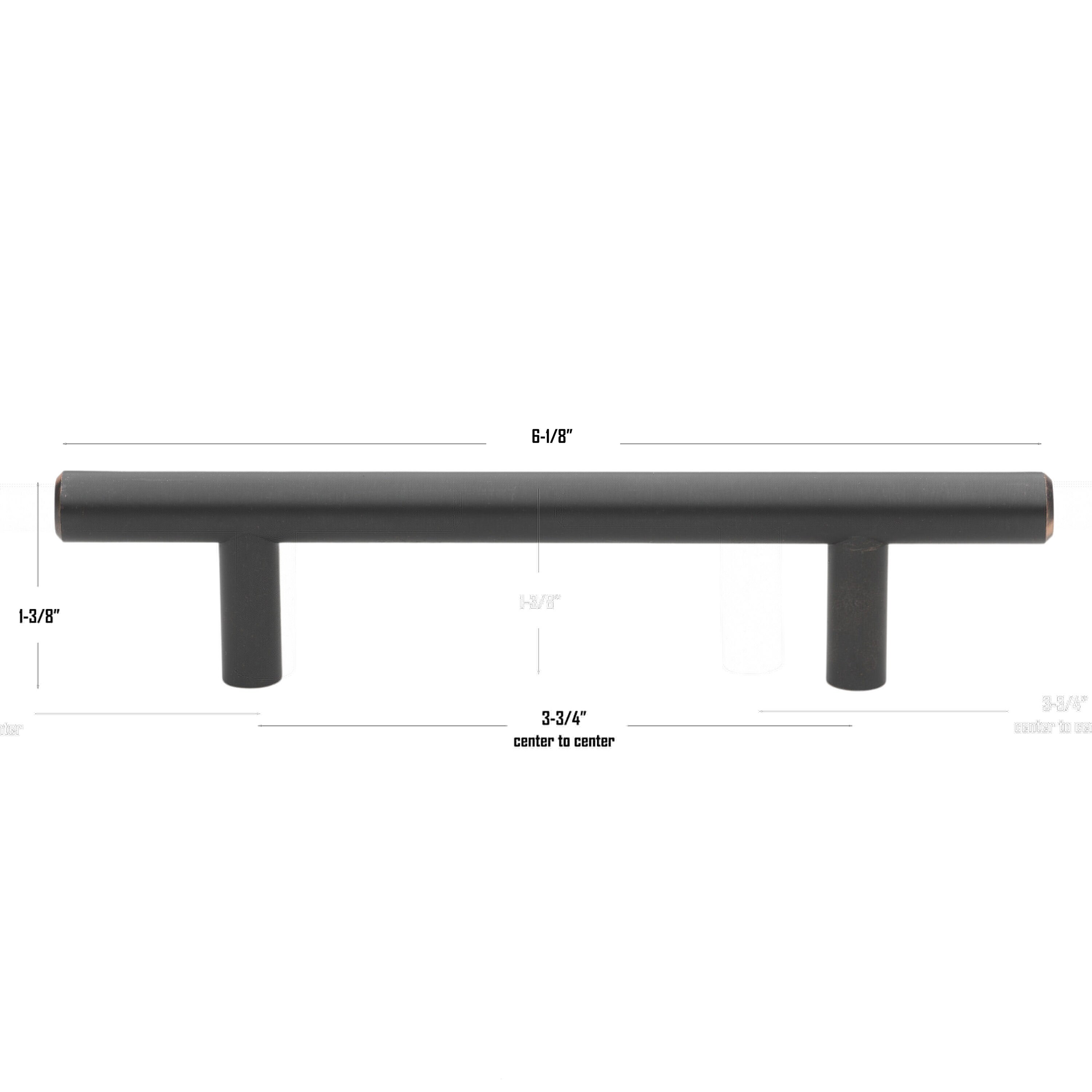 GlideRite Hardware 5001-96-ORB-5 Cabinet-Pulls - View #5