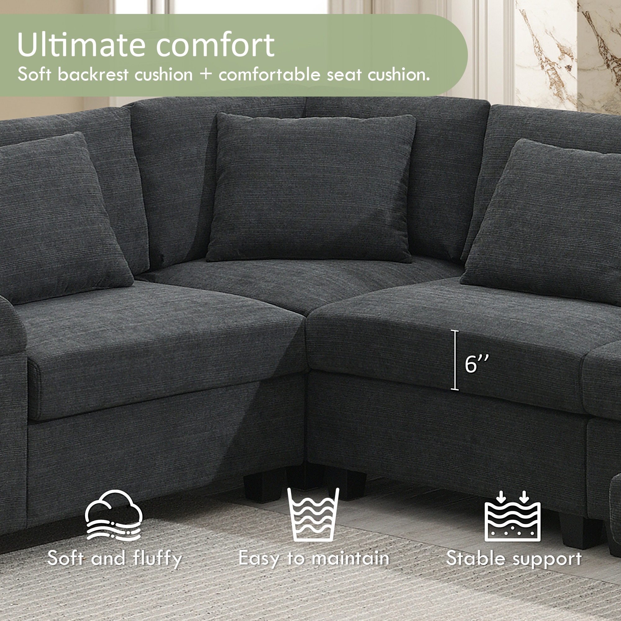 Xspracer ML-SF192NB Sofas-Loveseats - View #3