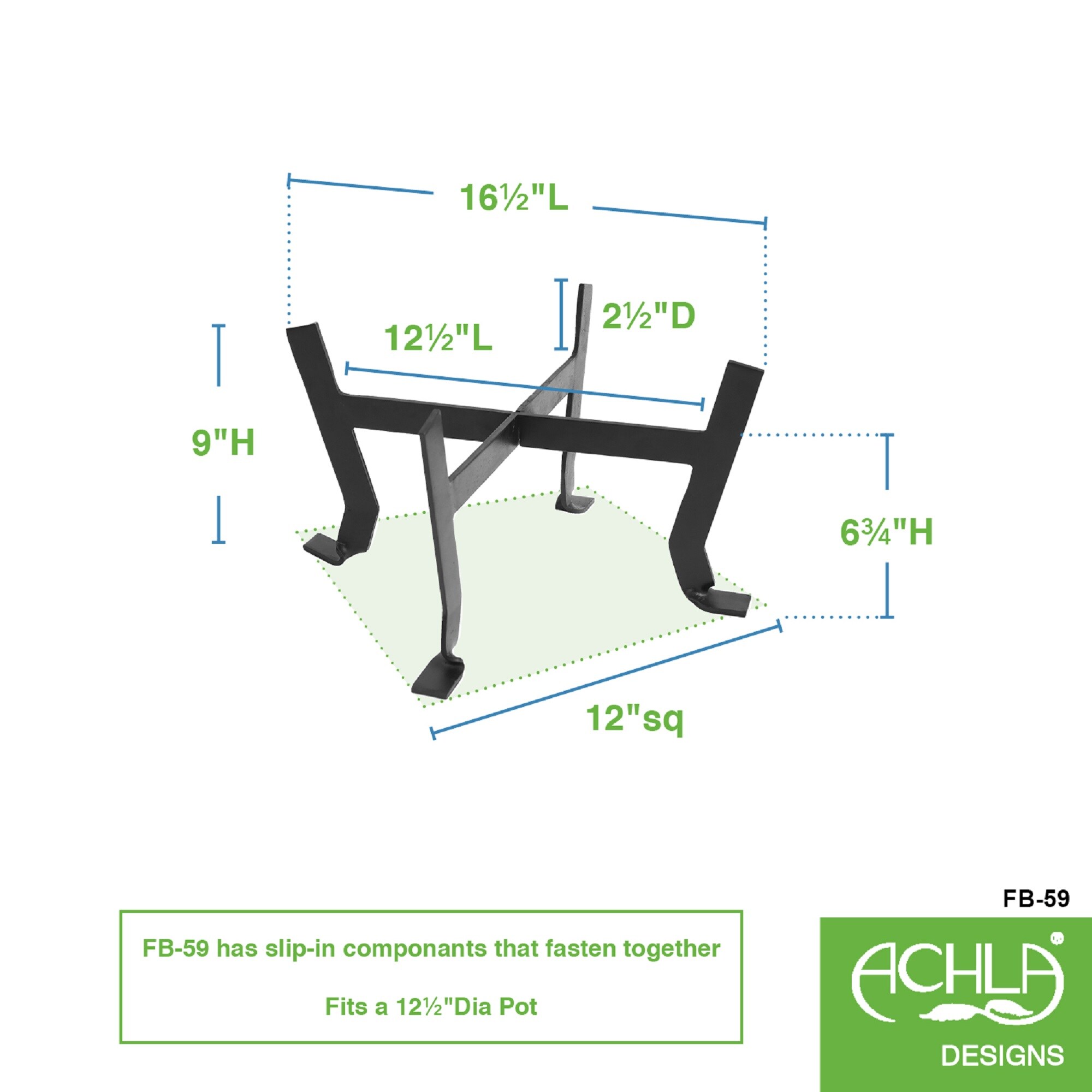 Minuteman International FB-59 Plant-Stand - View #2
