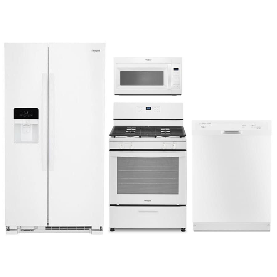 Whirlpool 995622 3 piece White Kitchen Appliances Package