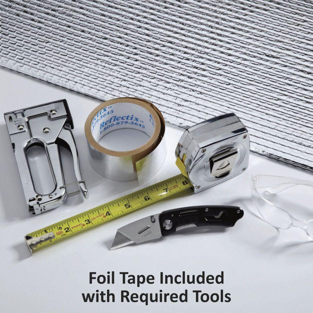 JVCC Matte Black Aluminum Foil Tape (AF22-BLK): 2 in. x 27 yds. (Black):  : Industrial & Scientific