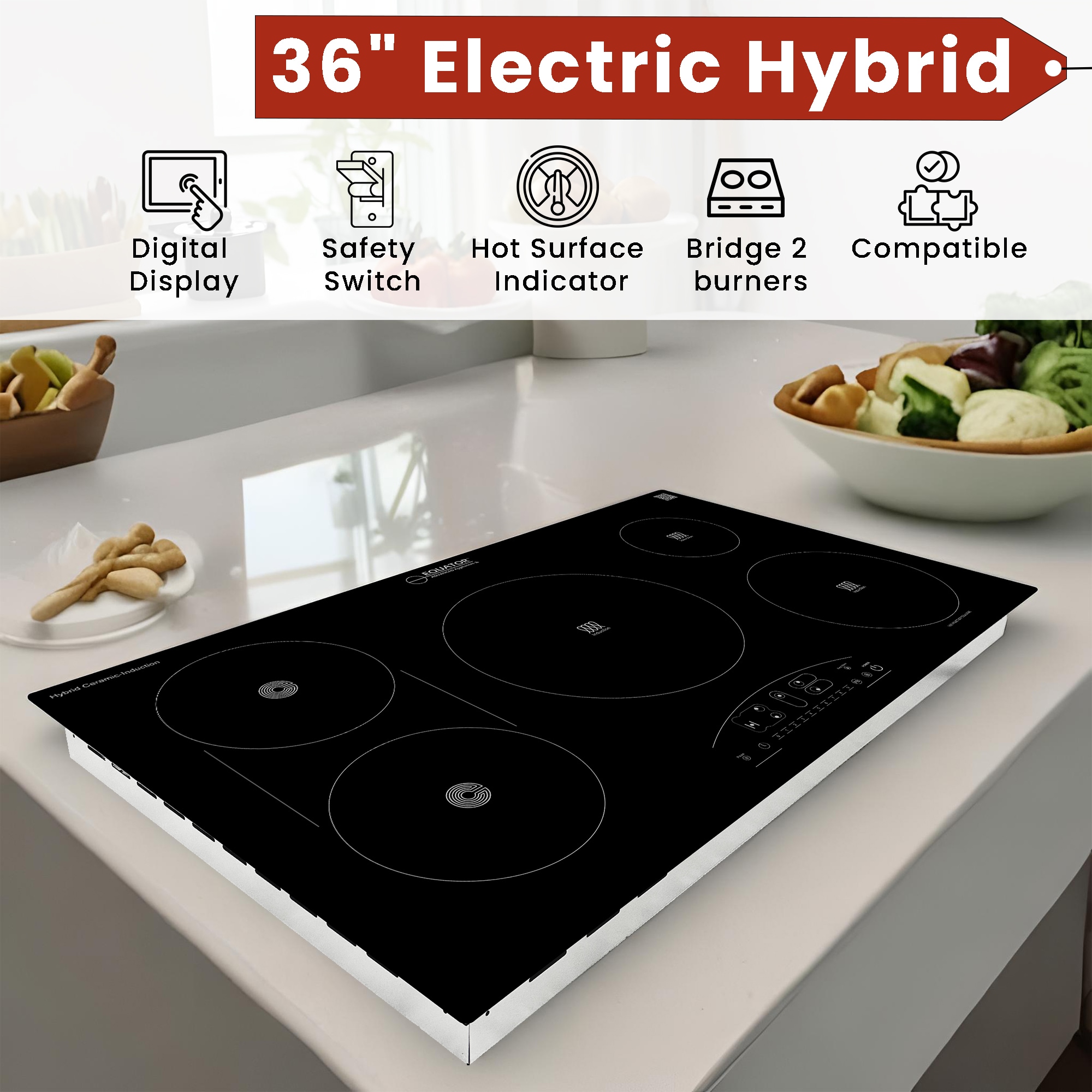 Equator Advanced Appliances EHC 36532 Elec-Cktp - View #4