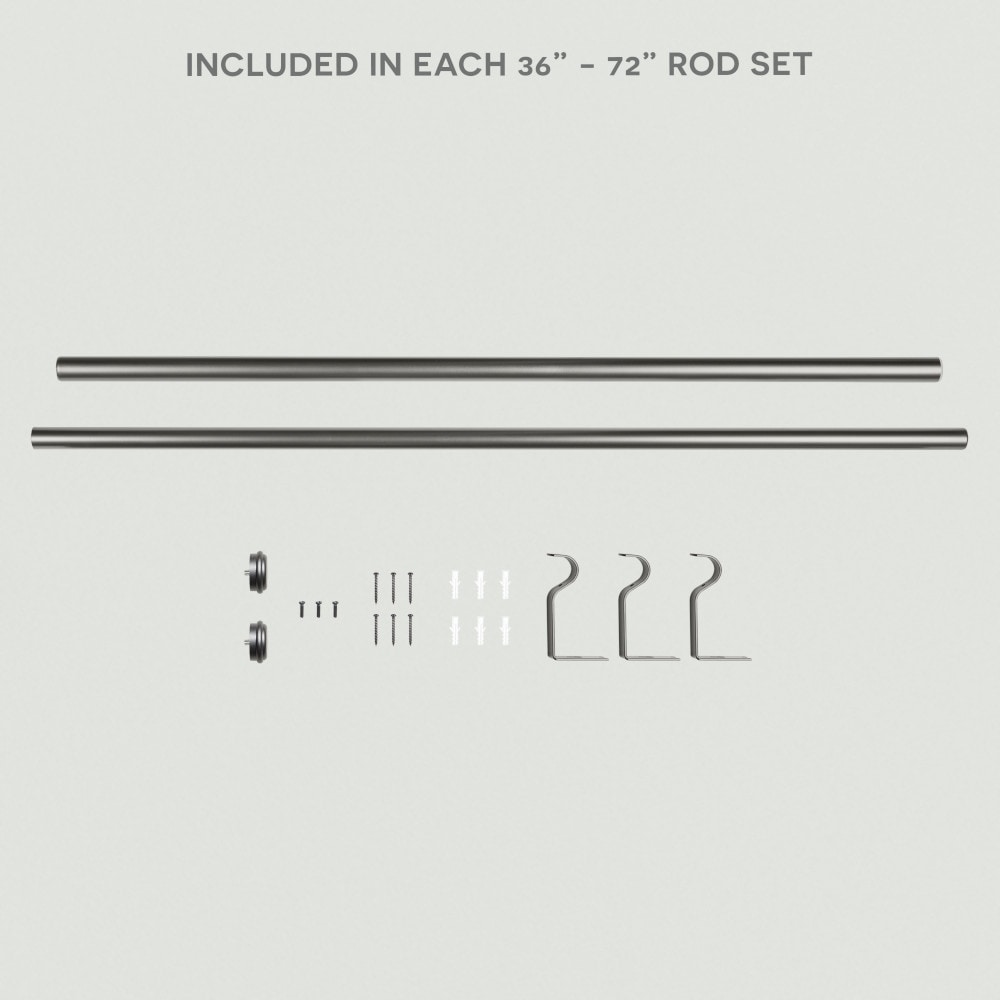 Exclusive Home ER1014-05 3672 Curtain-Rods - View #3