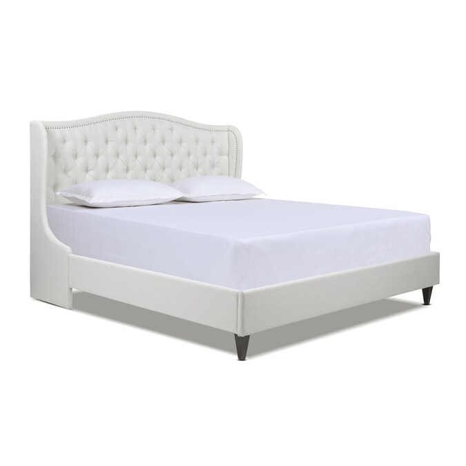 Polyester King Platform Bed In The Beds, Mor Furniture King Bed Frames
