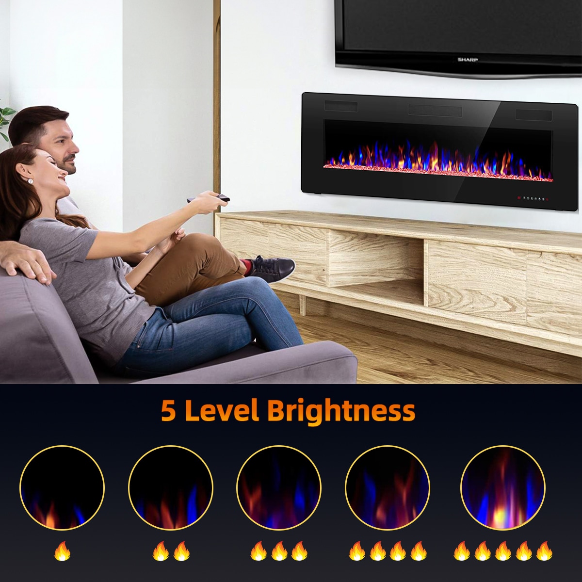 EdenDirect NLCD041920 Electric-Fireplaces - View #3