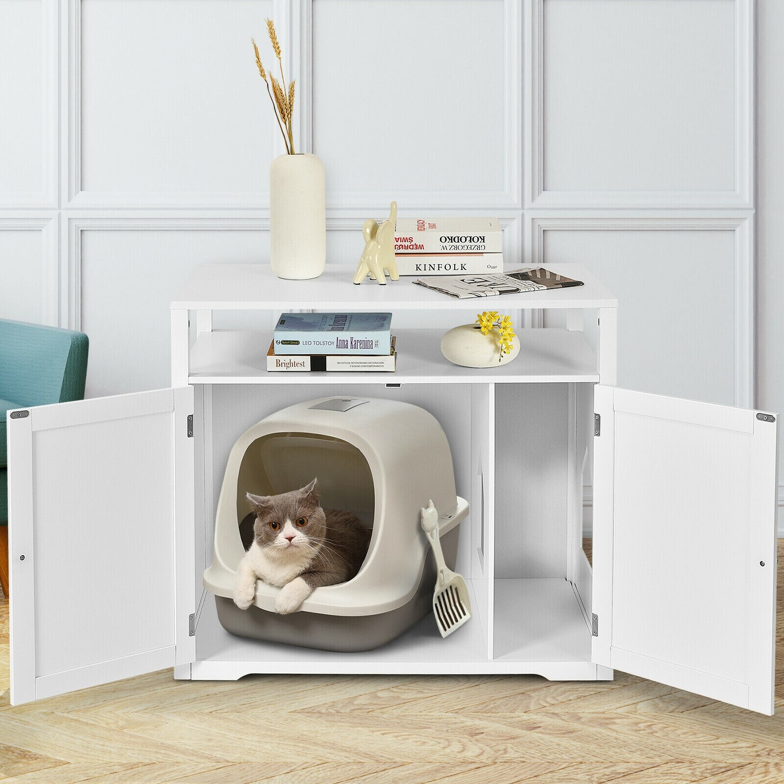 Forclover CJW-LB26WH Litter-Boxes - View #11