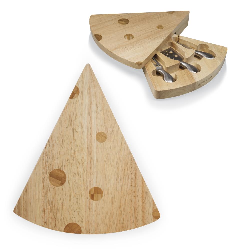 eco-friendly wooden cheese cutting board with