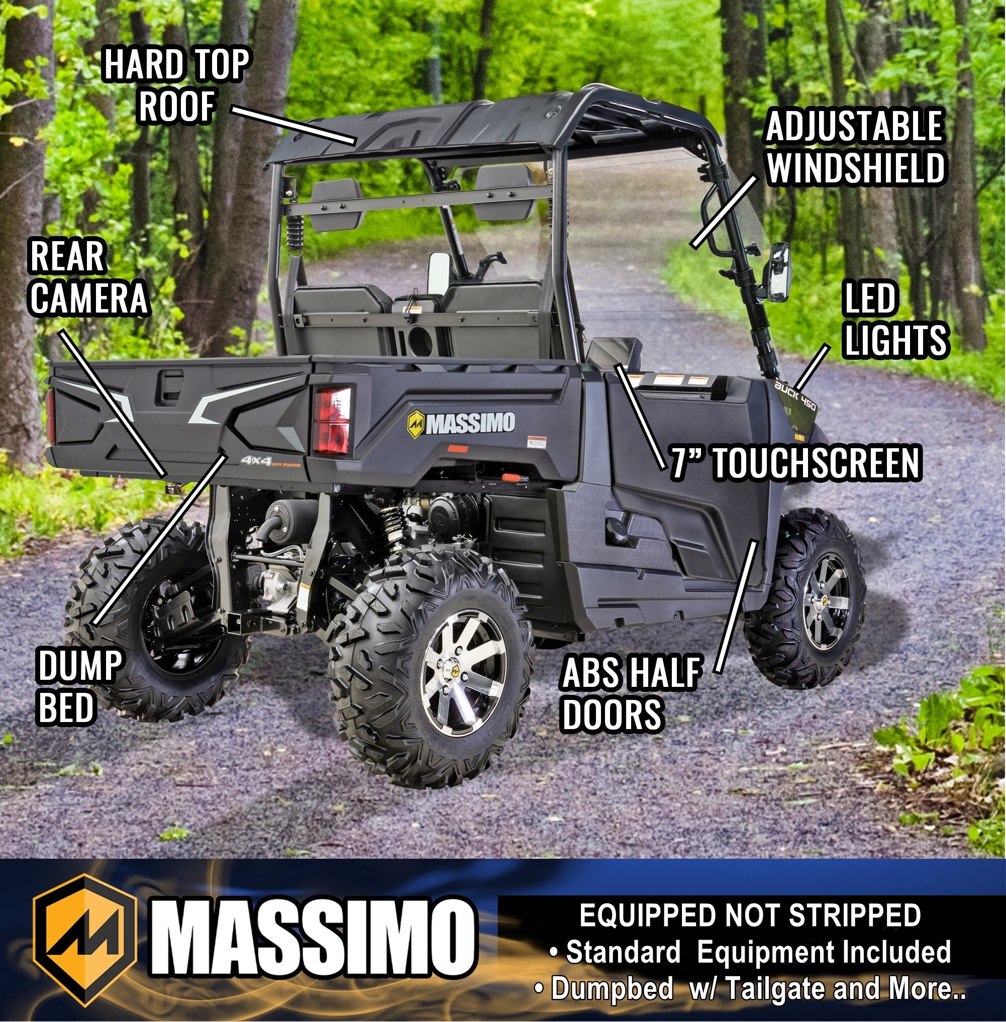 Massimo MMS-BK450-GR Motorized-Vehicles - View #8