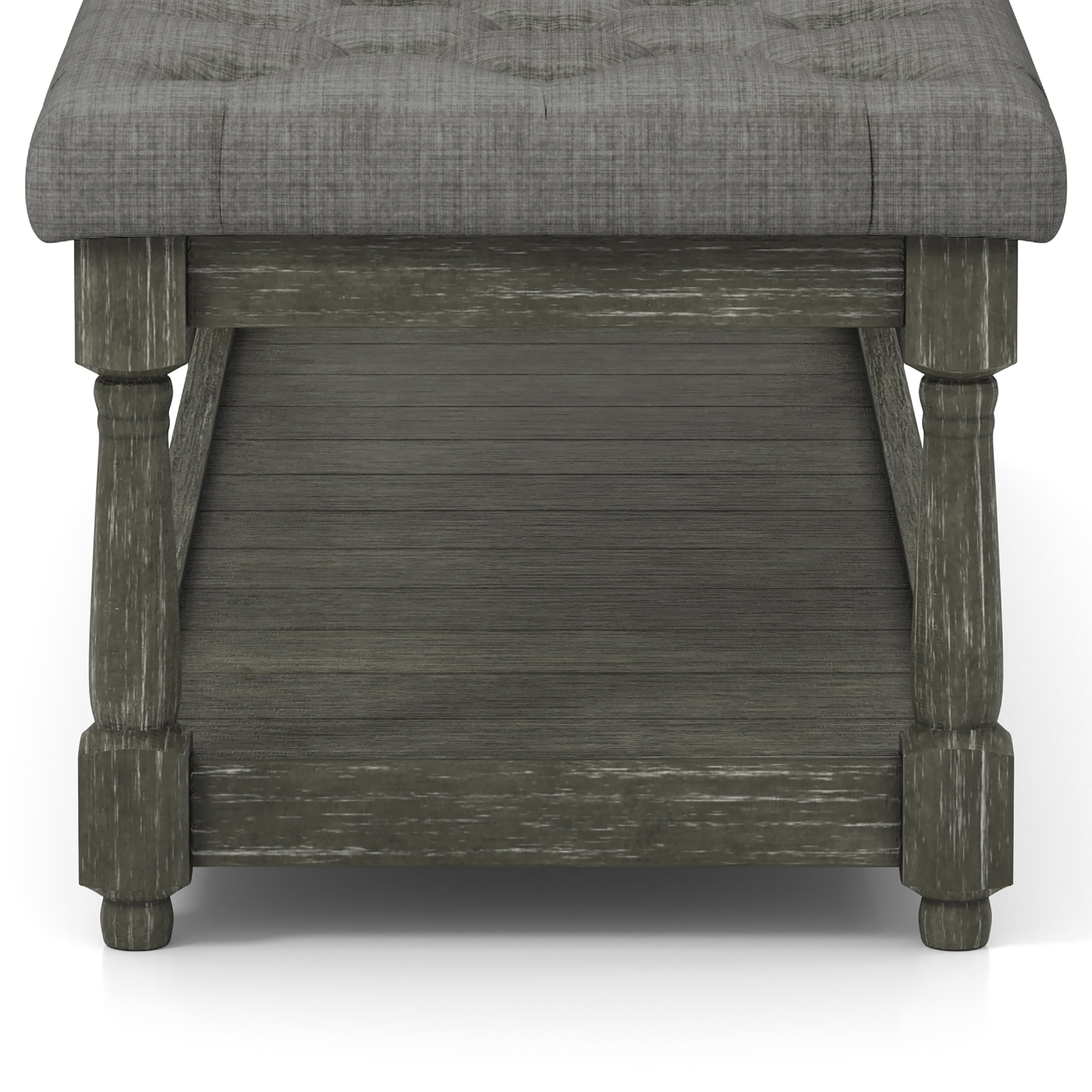 Furniture of America IDF-BN5665GY bench - View #7