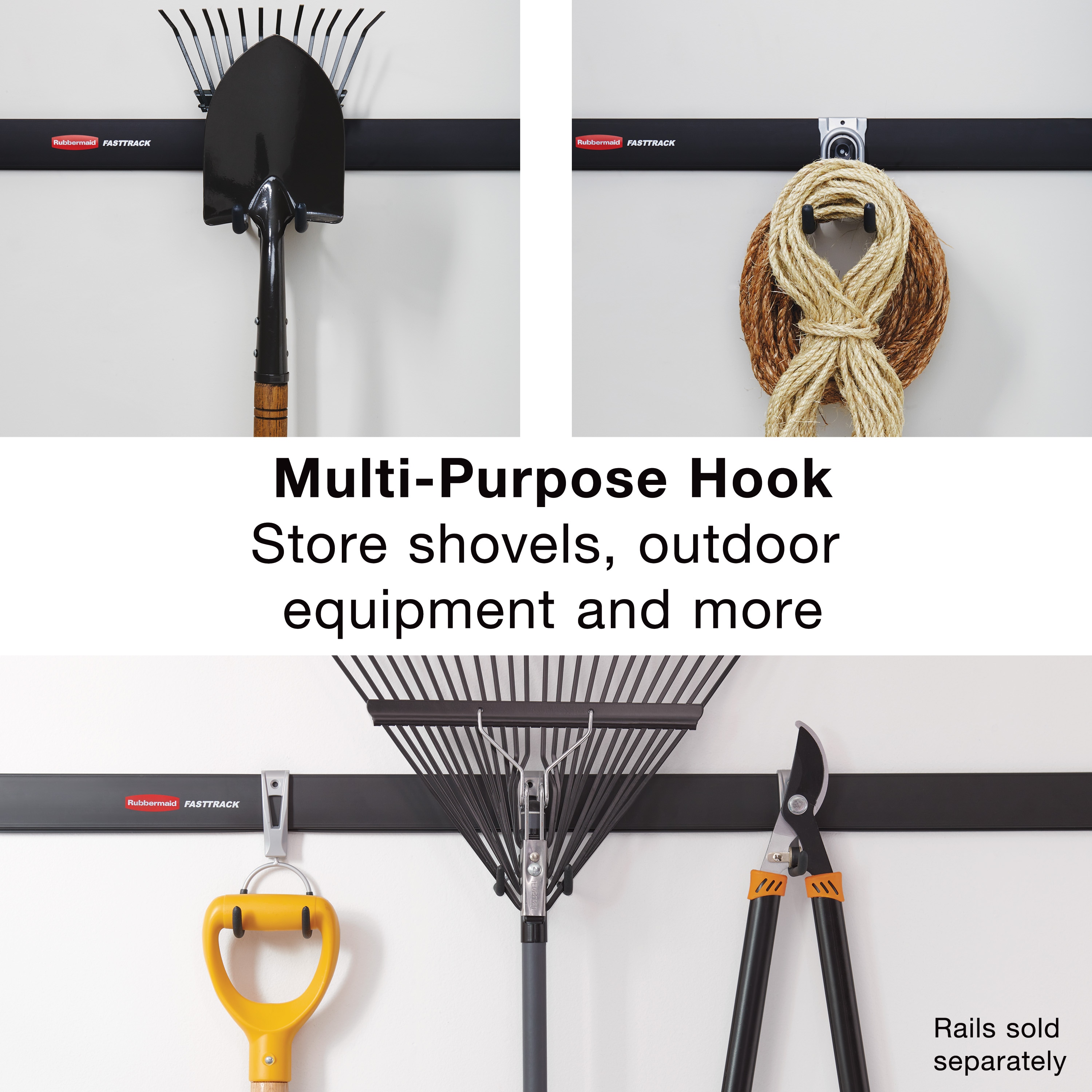 Rubbermaid 1784459 Garage-Storage-Hooks - View #3