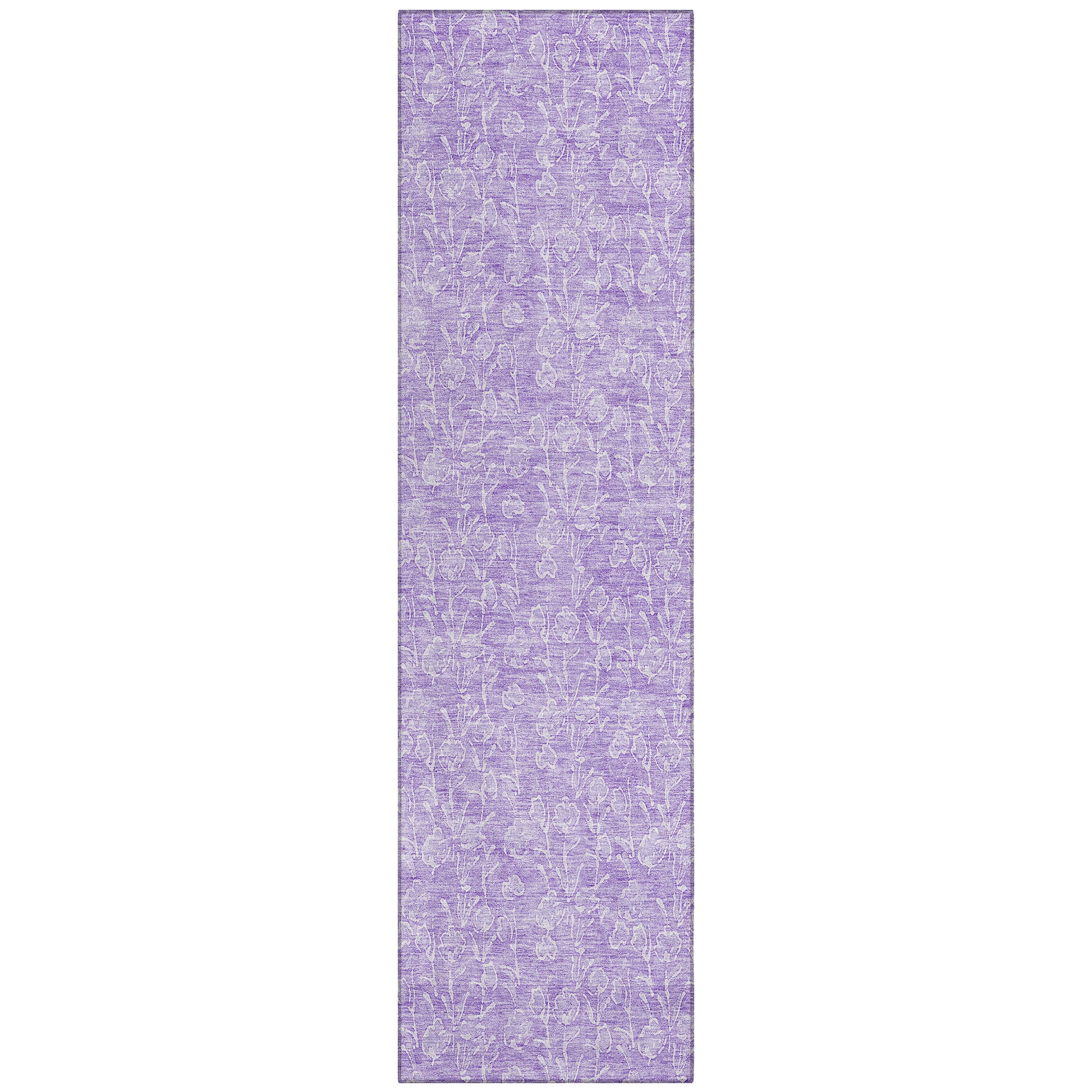 Addison Rugs ACN691LL2X8 Chantille ACN691LL 2 x 7 (ft) Polyester Lilac Rectangular Indoor/Outdoor Geometric Machine washable Area rug
